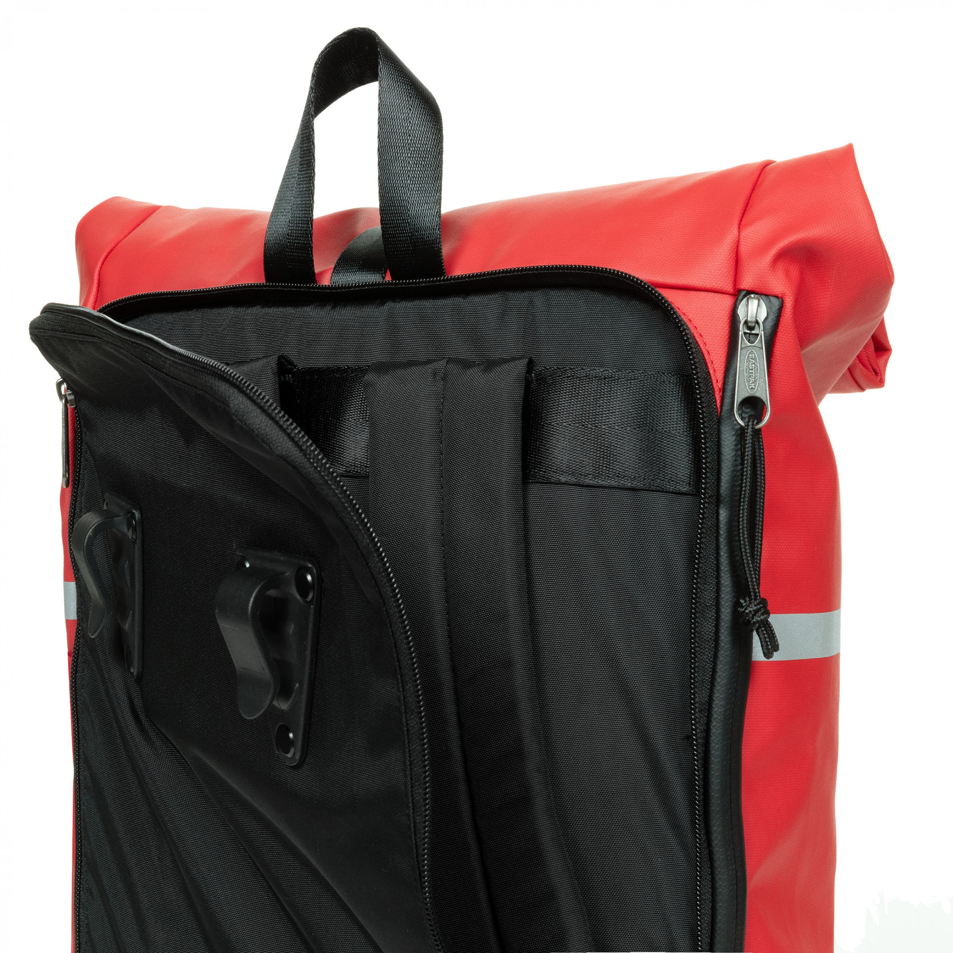 Fahrradrucksack UP ROLL BIKE - TARP RED