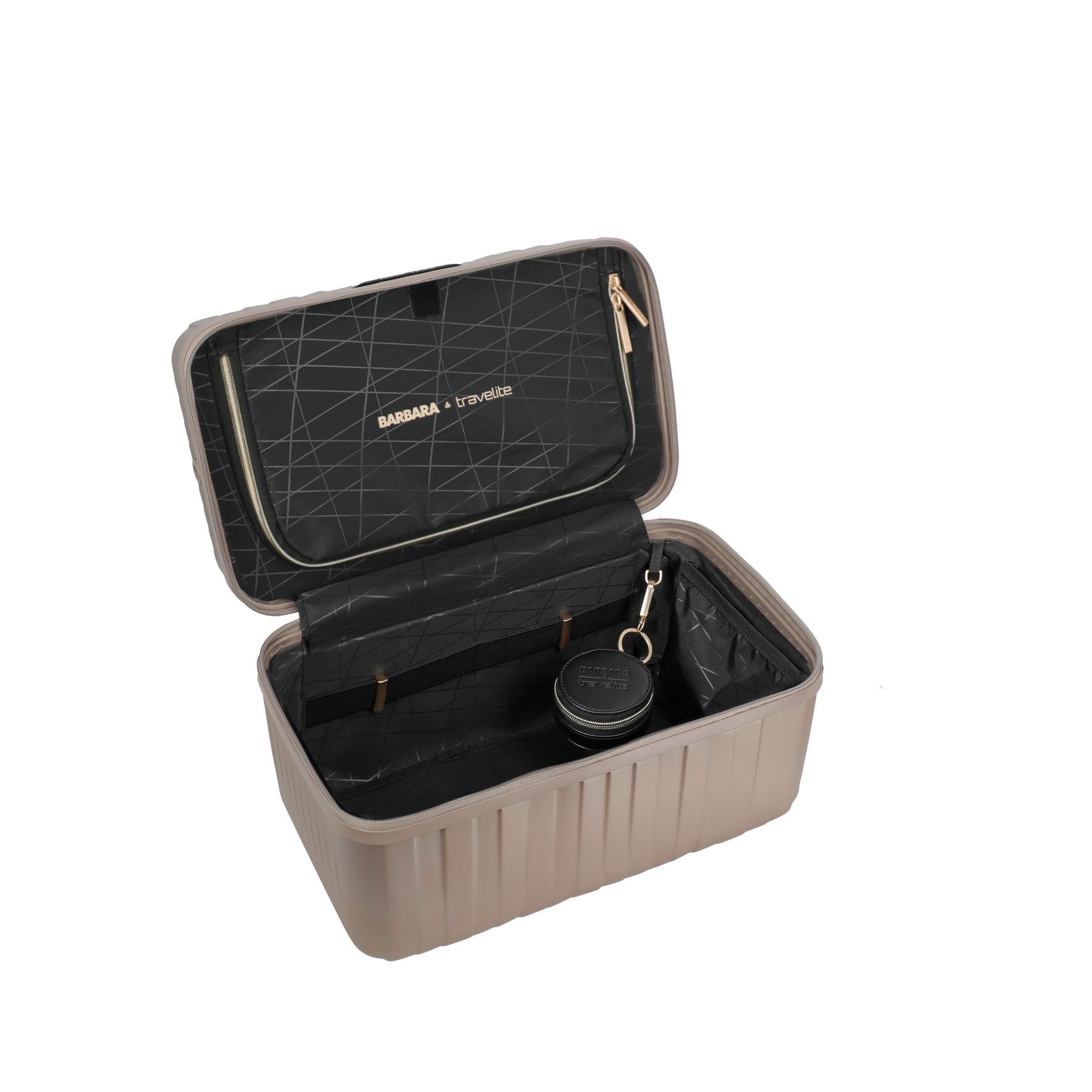 BARBARA NOVELTY Beautycase - satin nude