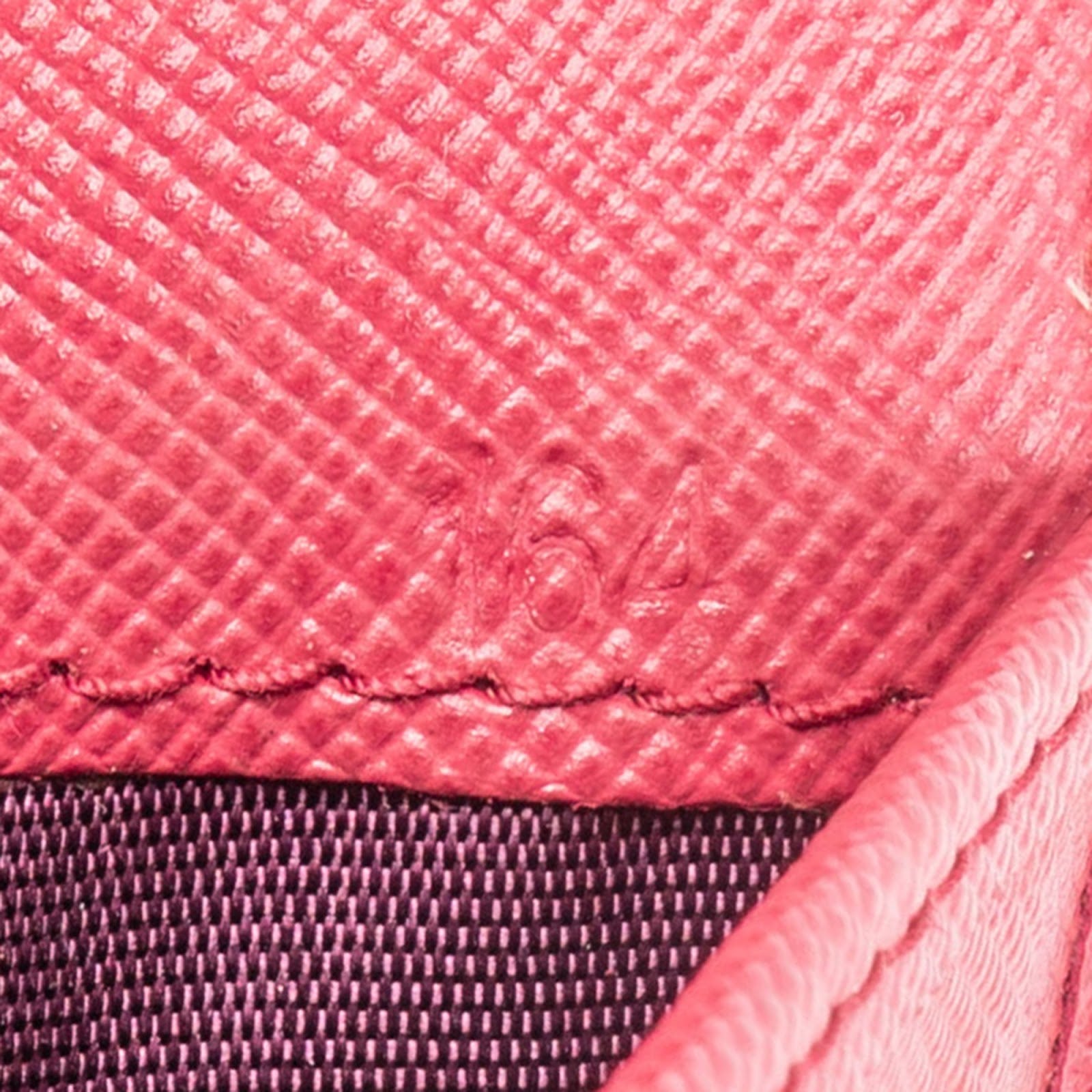 Prada Saffiano Leather Continental Flap Wallet
