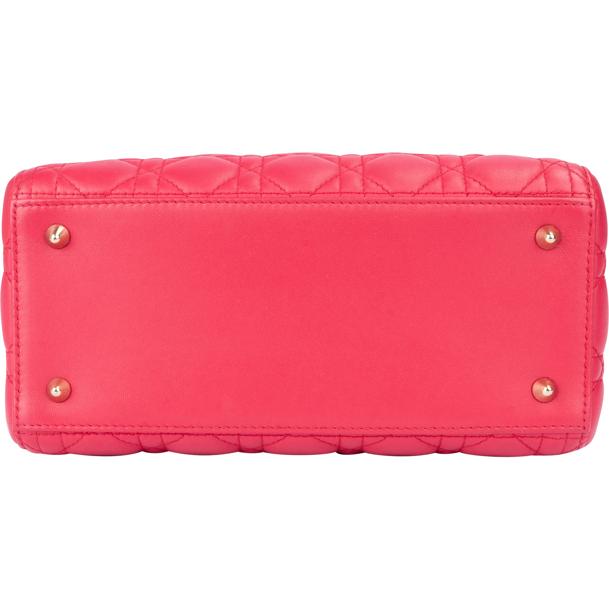 Christian Dior Quilted Leather Lady Dior Handbag