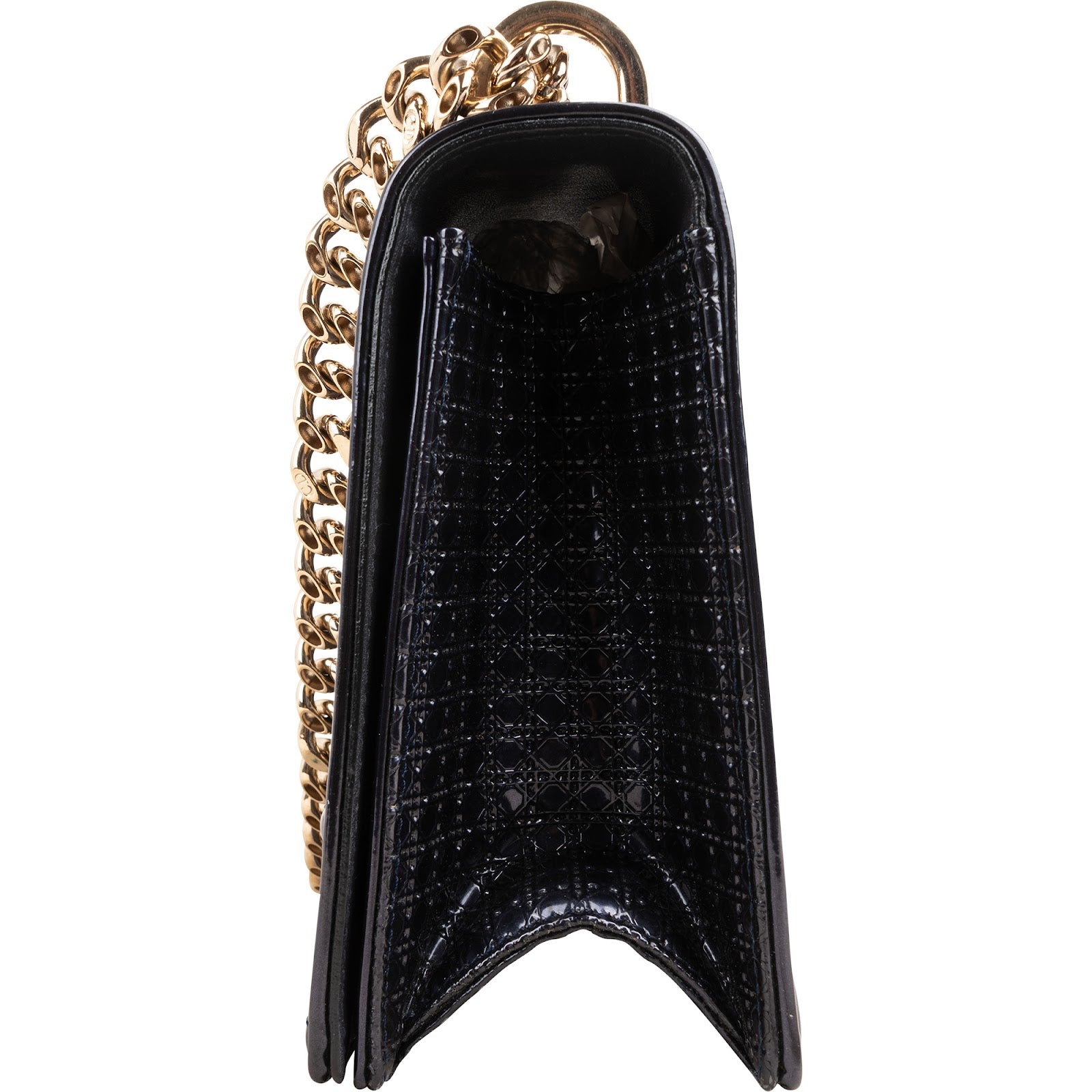 Christian Dior - Metallic Diorama Flap Crossbody Bag
