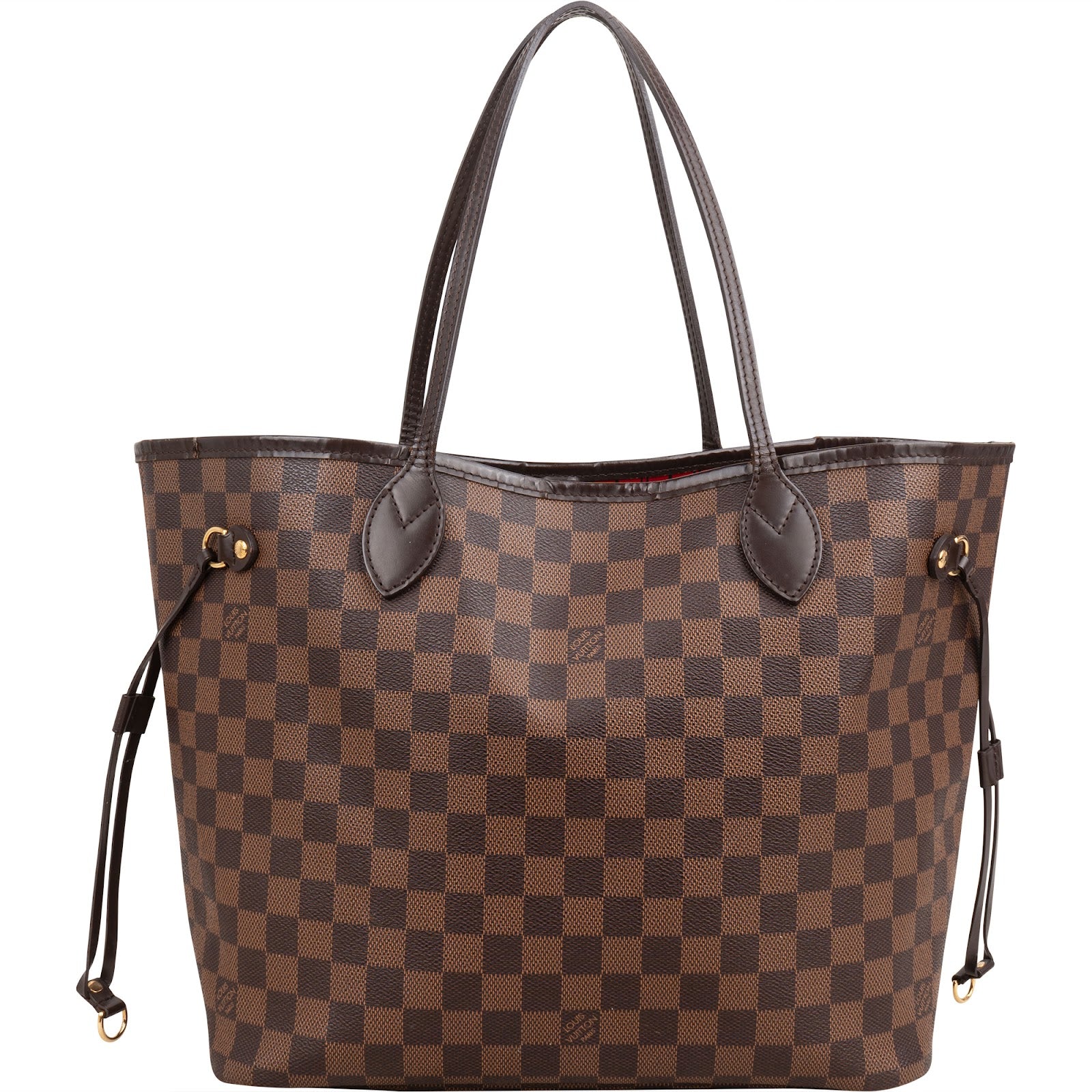 Louis Vuitton Monogram Damier Ebene Canvas Neverfull MM Shopper
