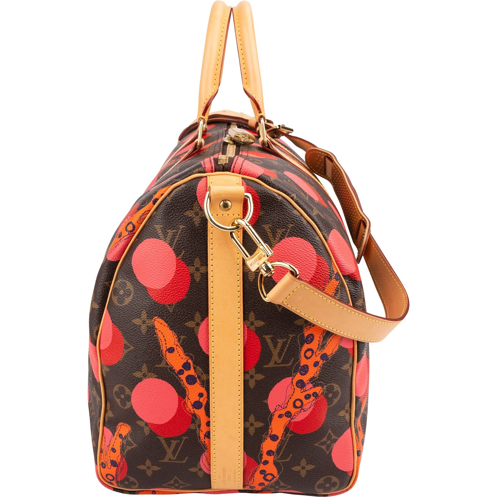 Torba podróżna Louis Vuitton Monogram Canvas Limited Yayoi Kusama Ramages Dots Keepall 45 Bandoulièr
