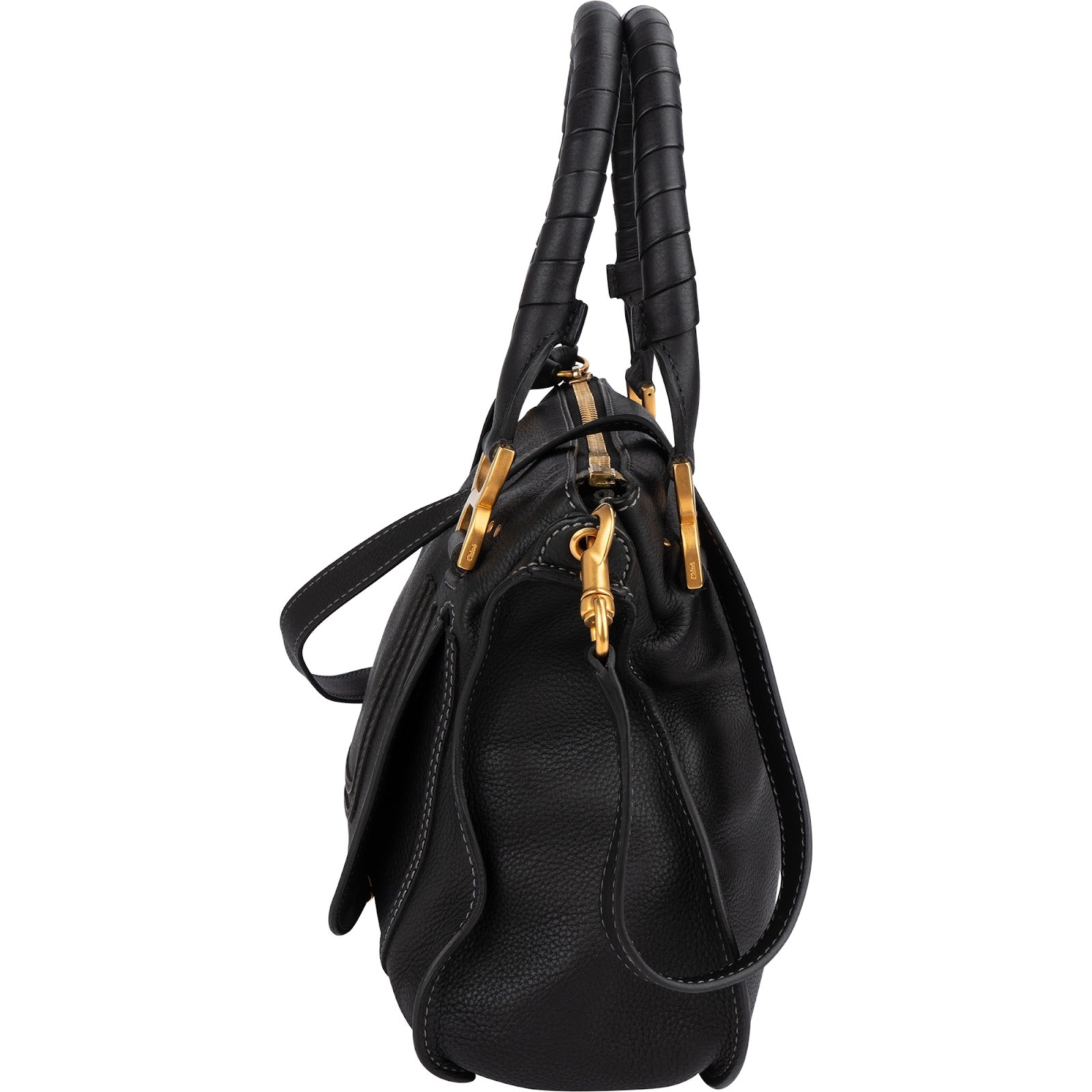 Chloé Grained Leather Marcie Handbag