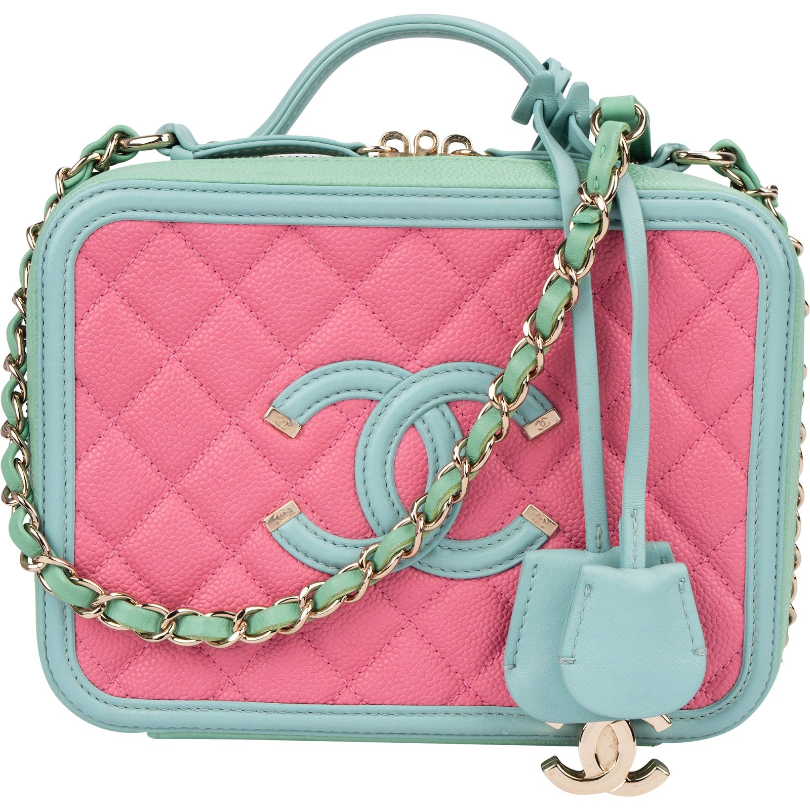 Chanel - Filigree Vanity Case Crossbody Bag