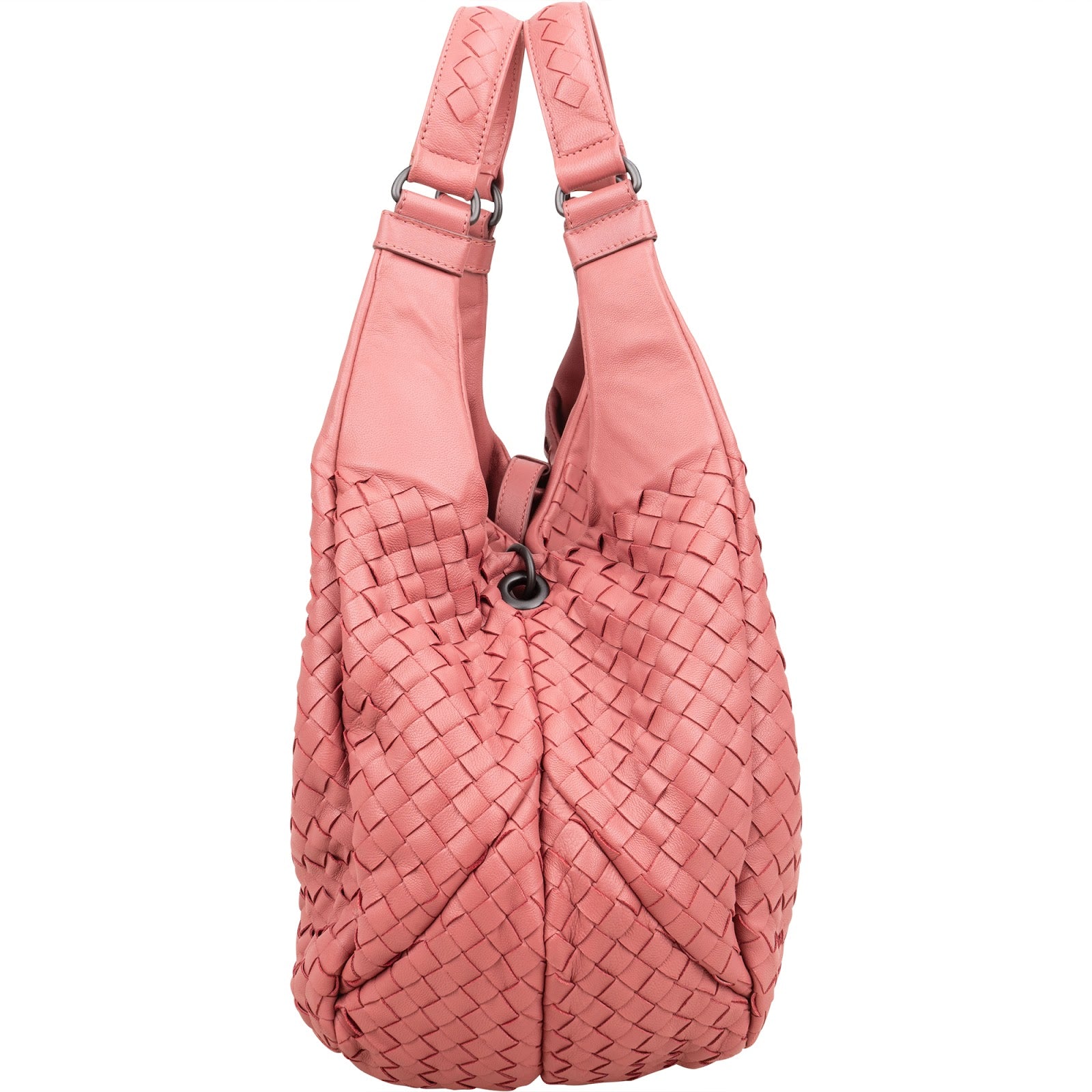 Bottega Intrecciato Leather Veneta Hobo Shoulder Bag