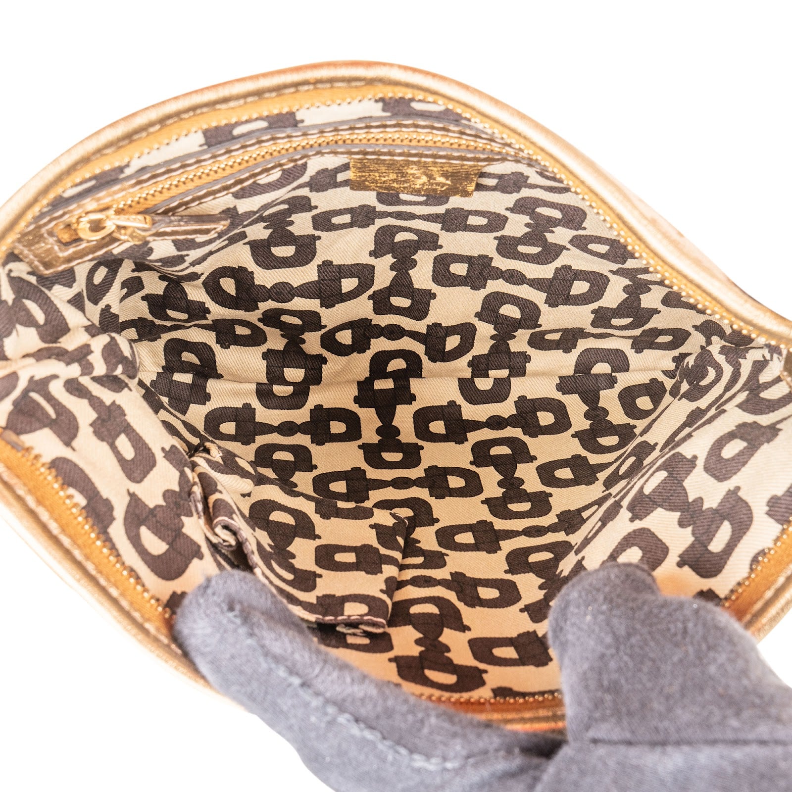 Gucci - Lovely Heart Stripe Crossbody Bag