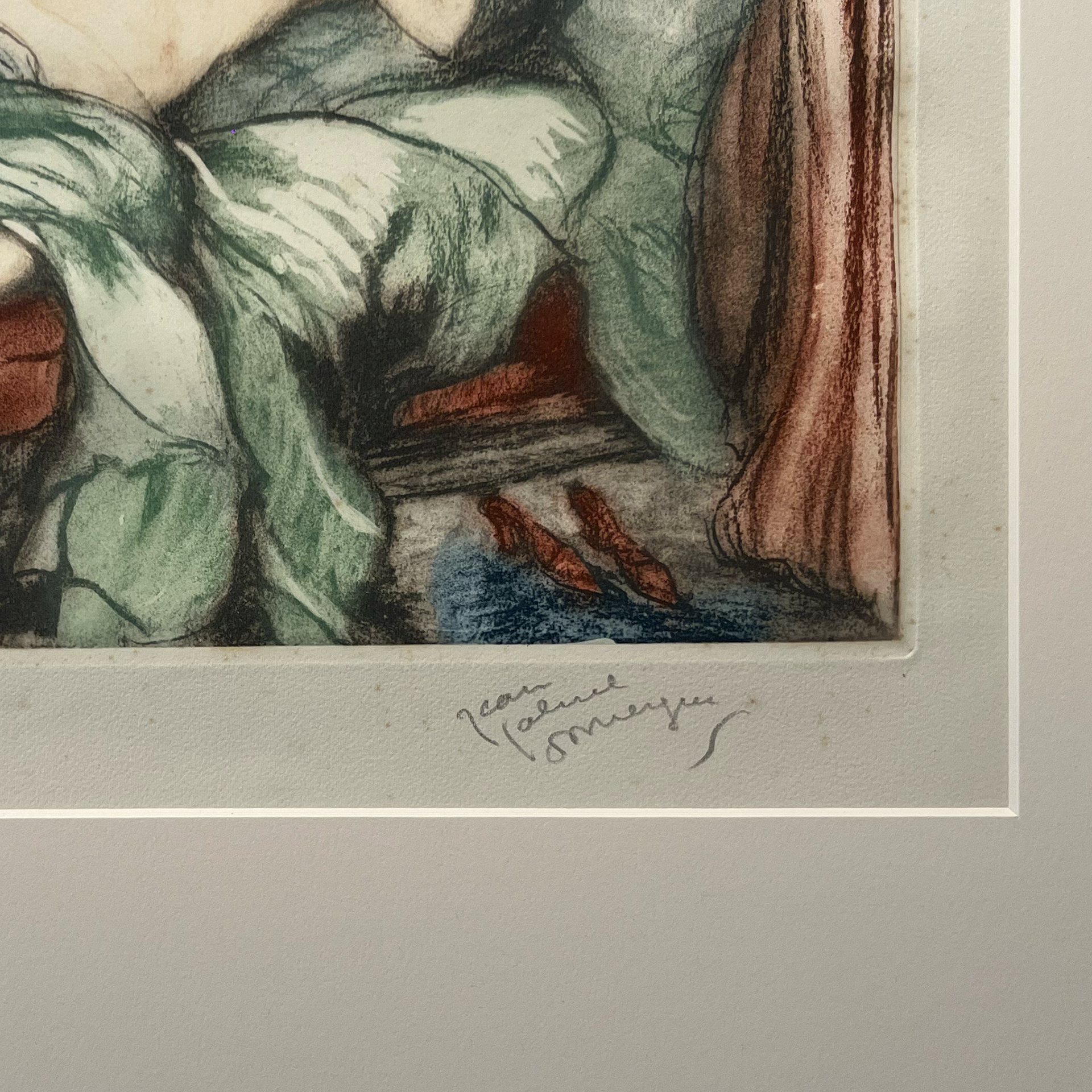 Jean-Gabriel Domergue – Au Boudoir
