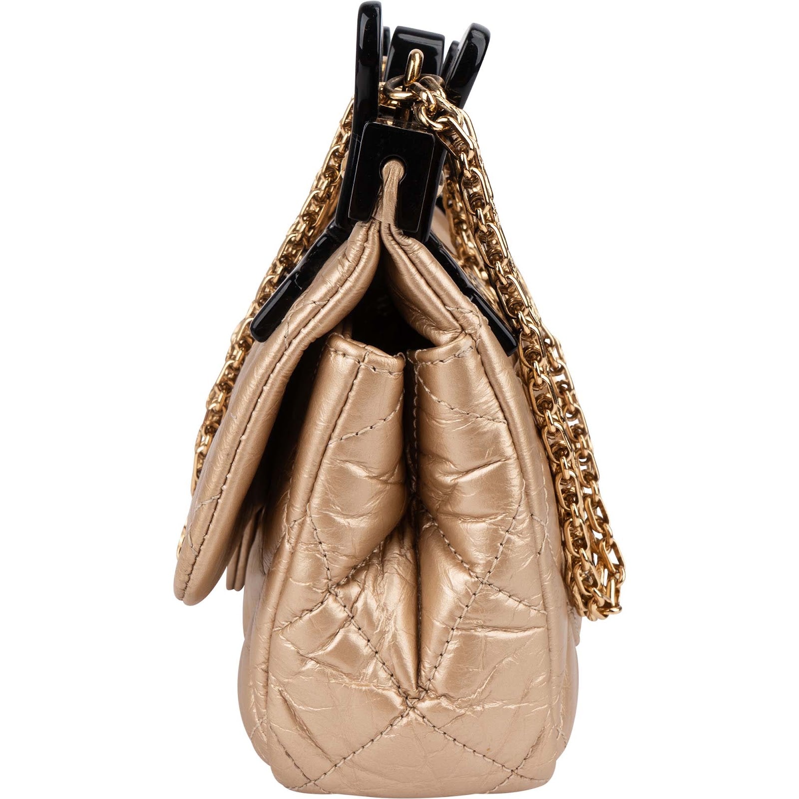 Chanel - Clip Bar CC Single Flap Crossbody Bag