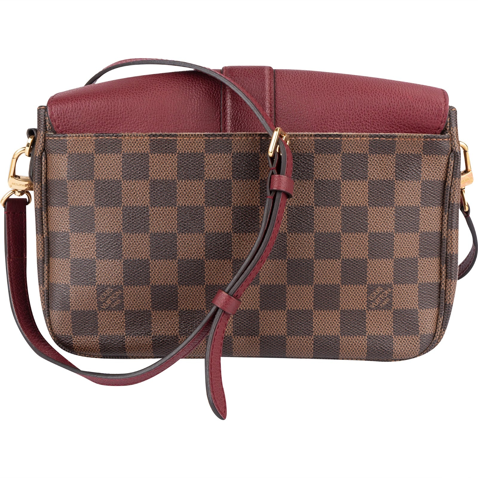 Louis Vuitton Monogram Damier Ebene Clapton Crossbody Bag