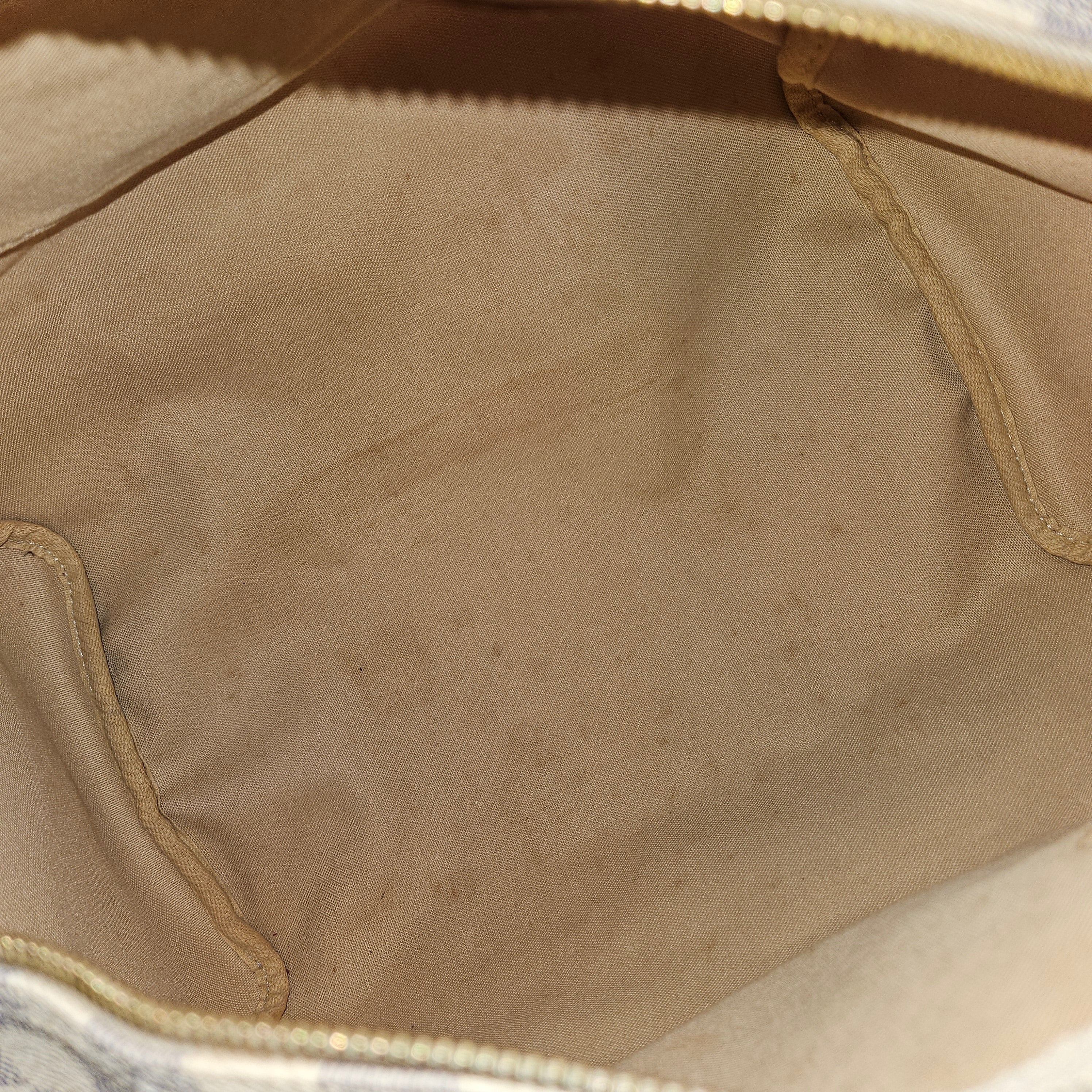 Louis Vuitton Monogram Damier Azur Canvas Speedy 30 Boston Bag