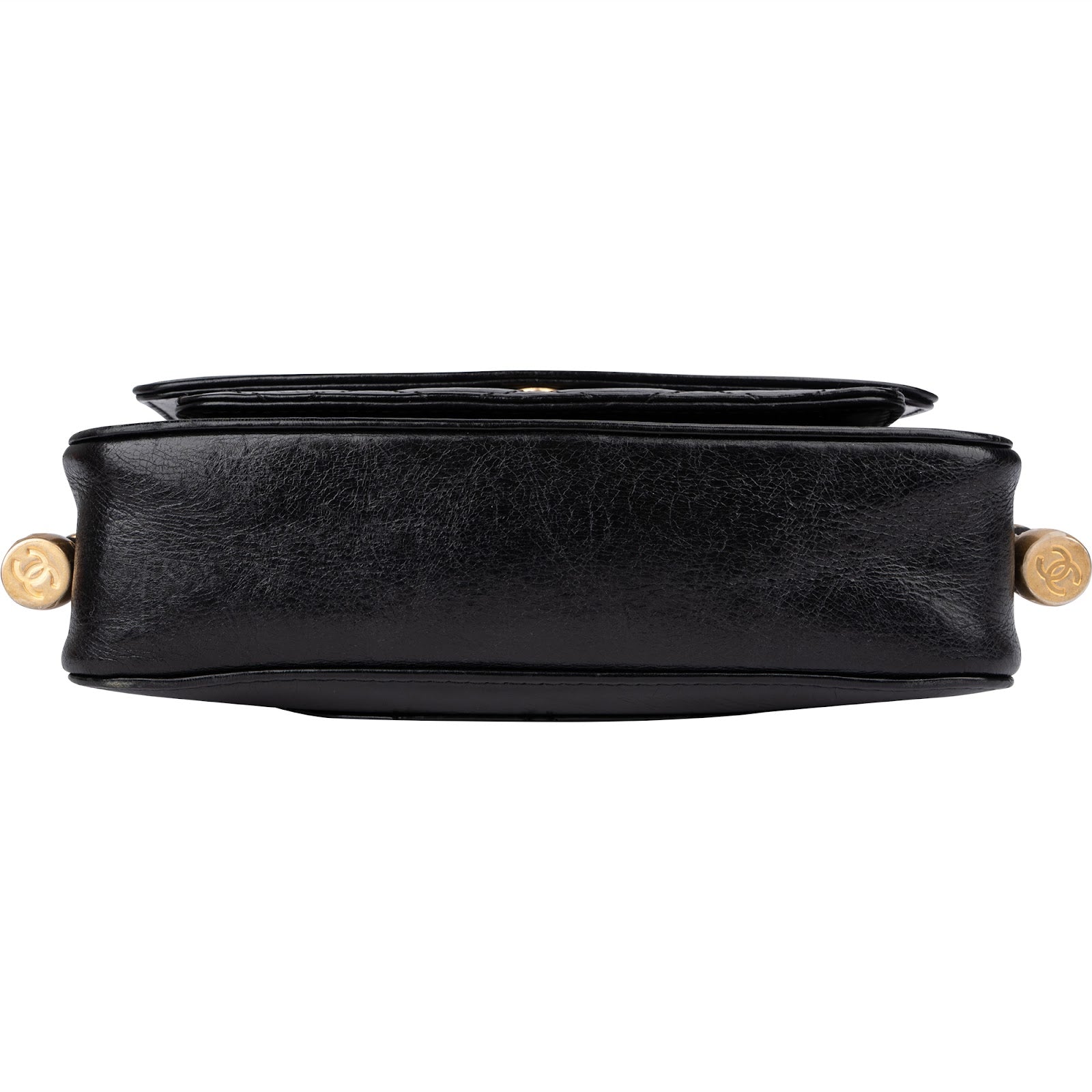 Chanel - Vintage Rope Strap Single Flap Shoulder Bag