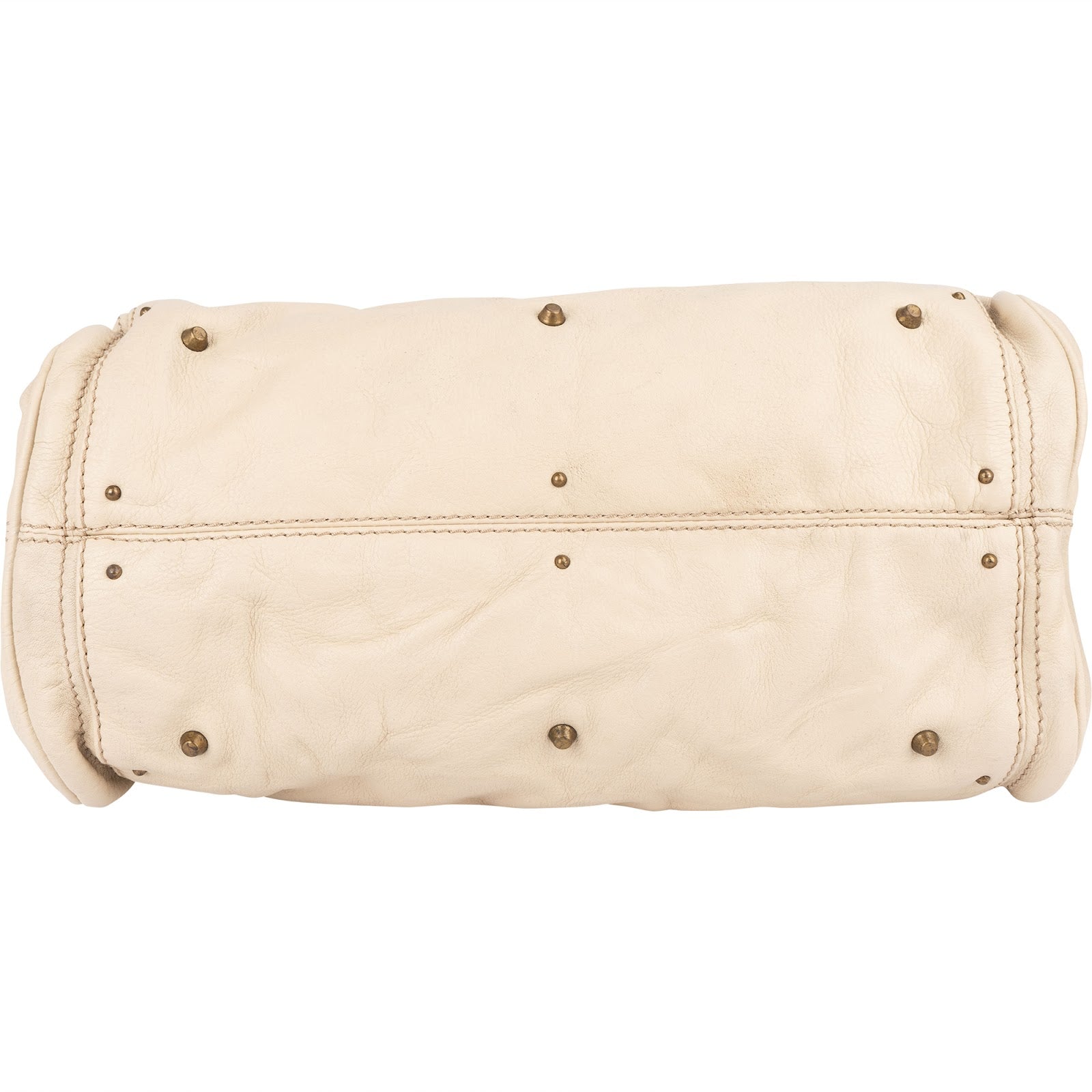 Chloé Studded Leather Paddington Satchel Handbag