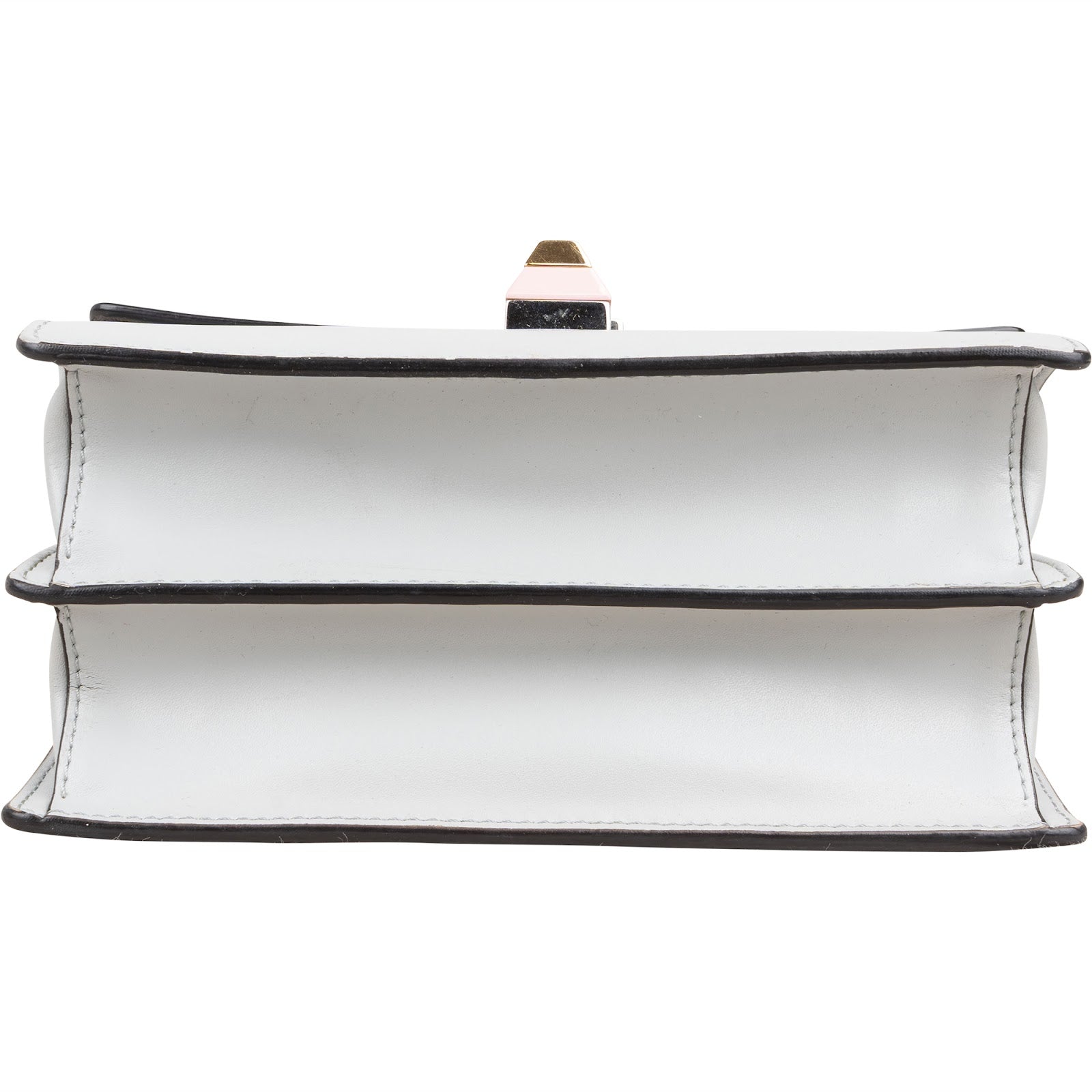 Fendi – Kan I schoudertas met studs en embleem