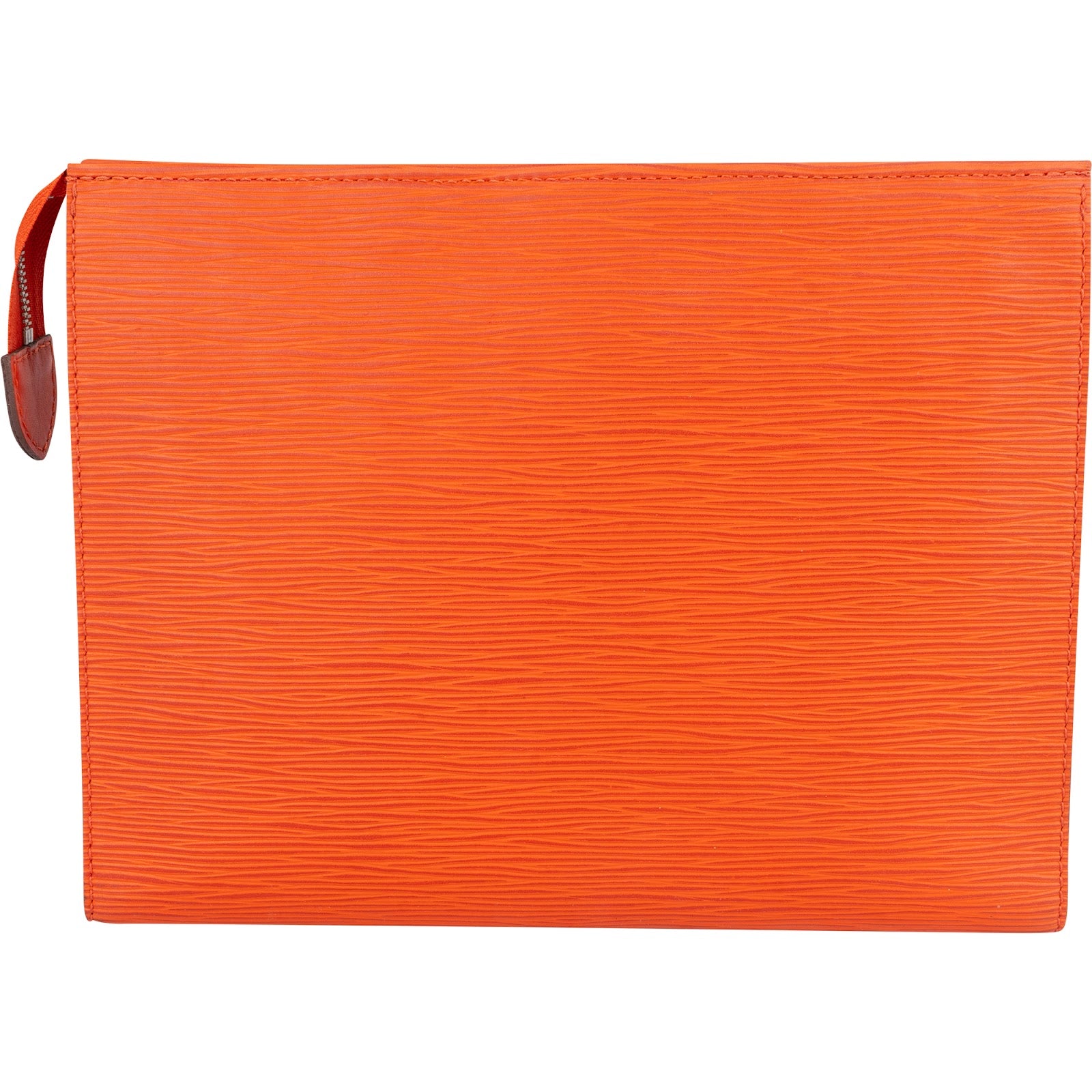 Louis Vuitton Orange Epi Leather Kulturbeutel