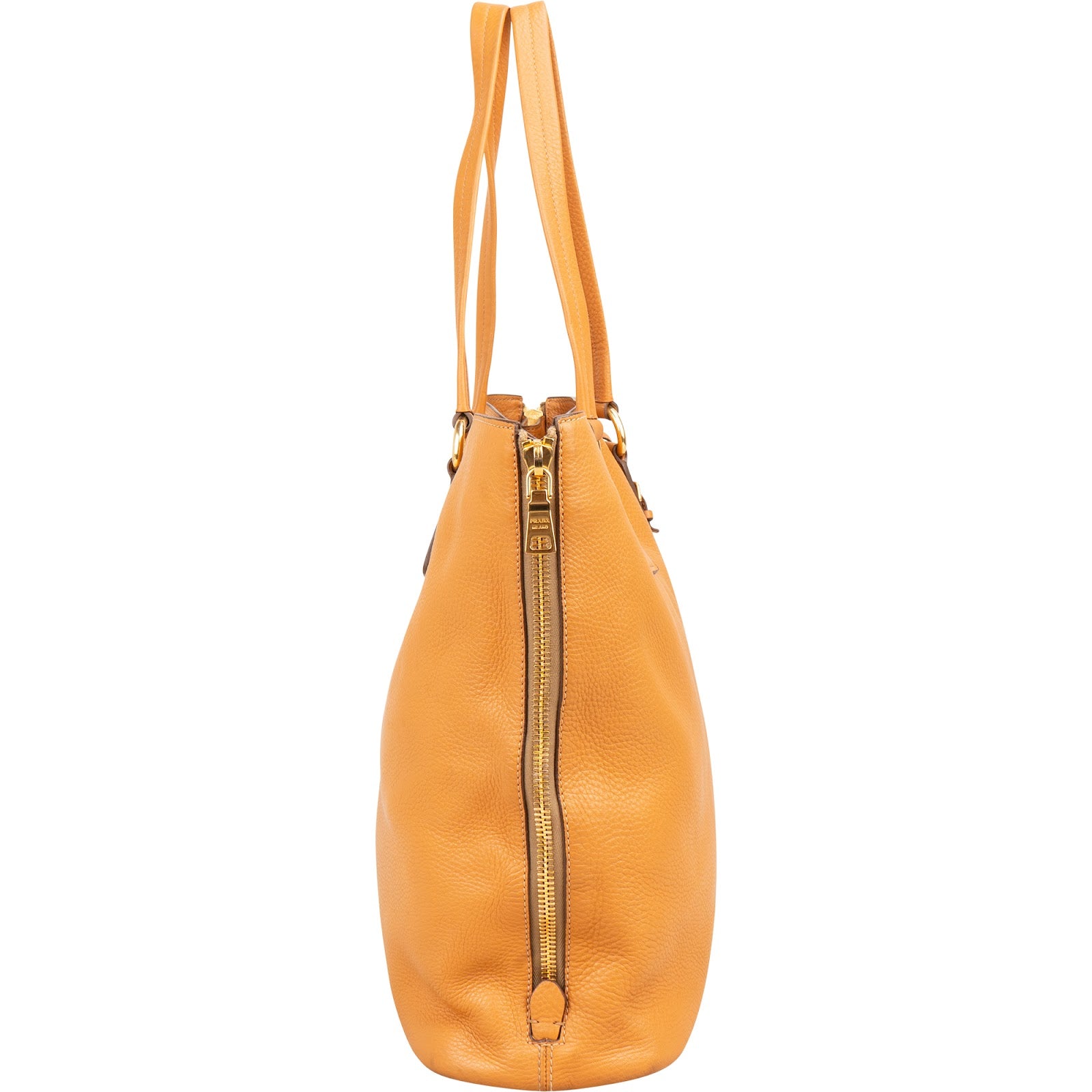 Prada Vitello Daino Shopping Tote Shoulder Bag