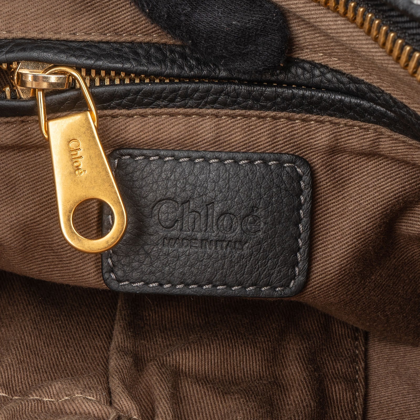 Chloé Grained Leather Marcie Handbag