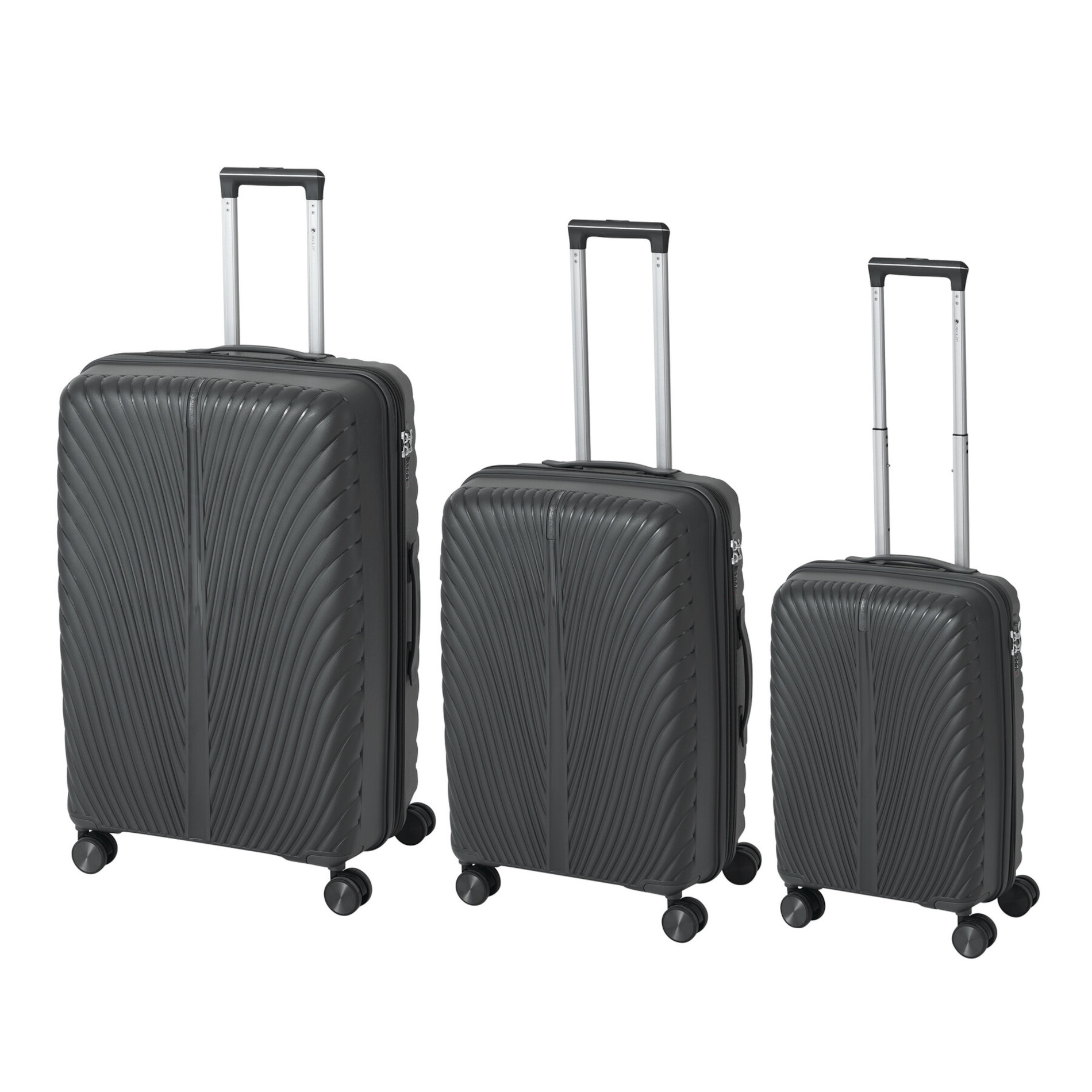 Sydney Kofferset mit 4 Rollen Gr. L/M/S - anthrazit