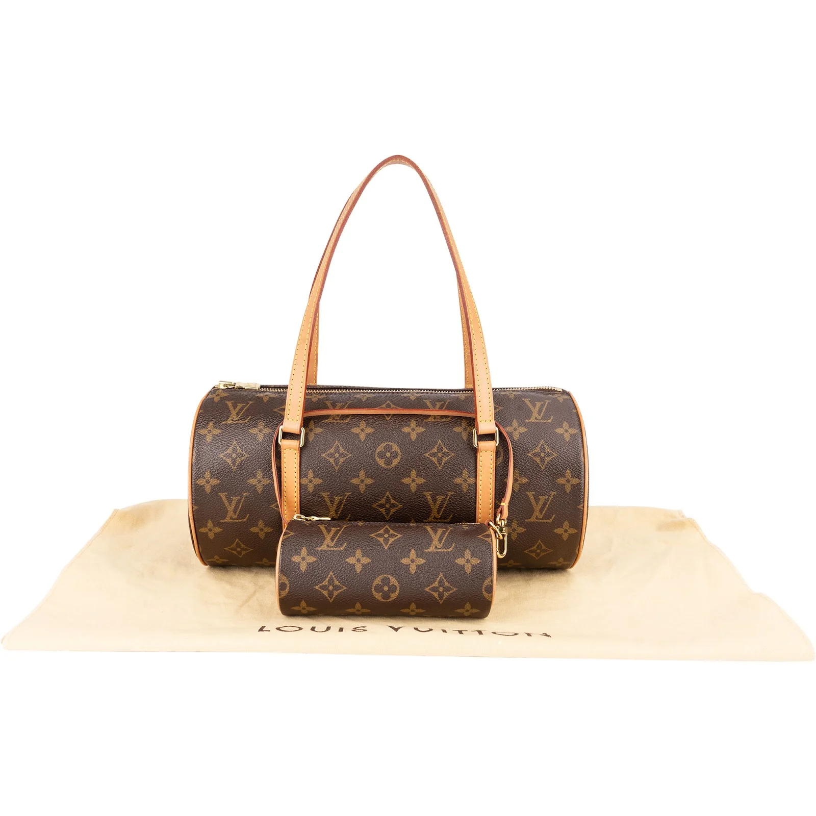 Louis Vuitton Monogram Canvas Papillon Set Handbag
