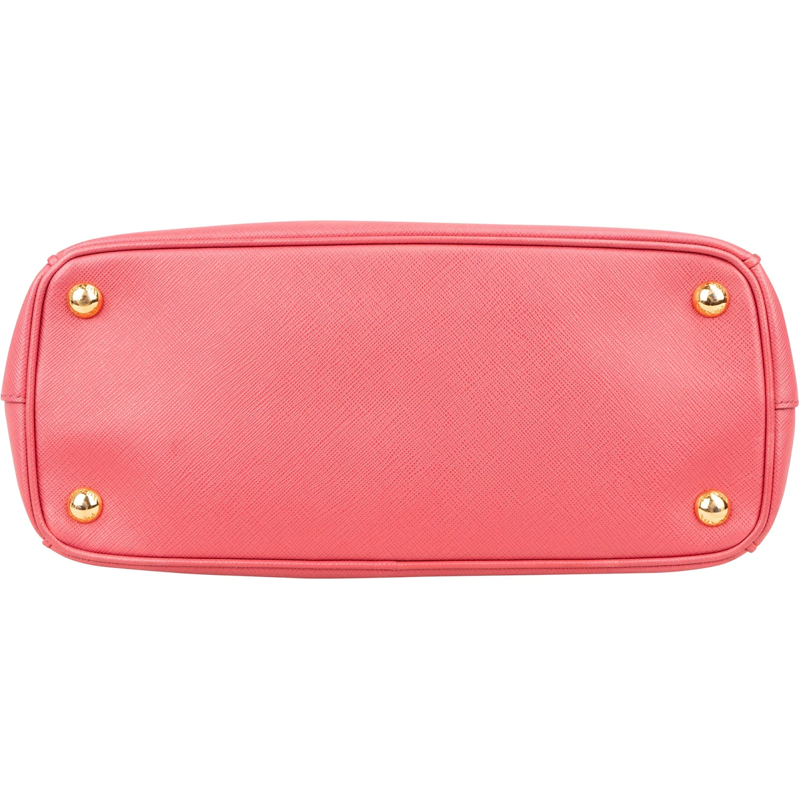 Prada Pink Saffiano Leather Galleria Handbag