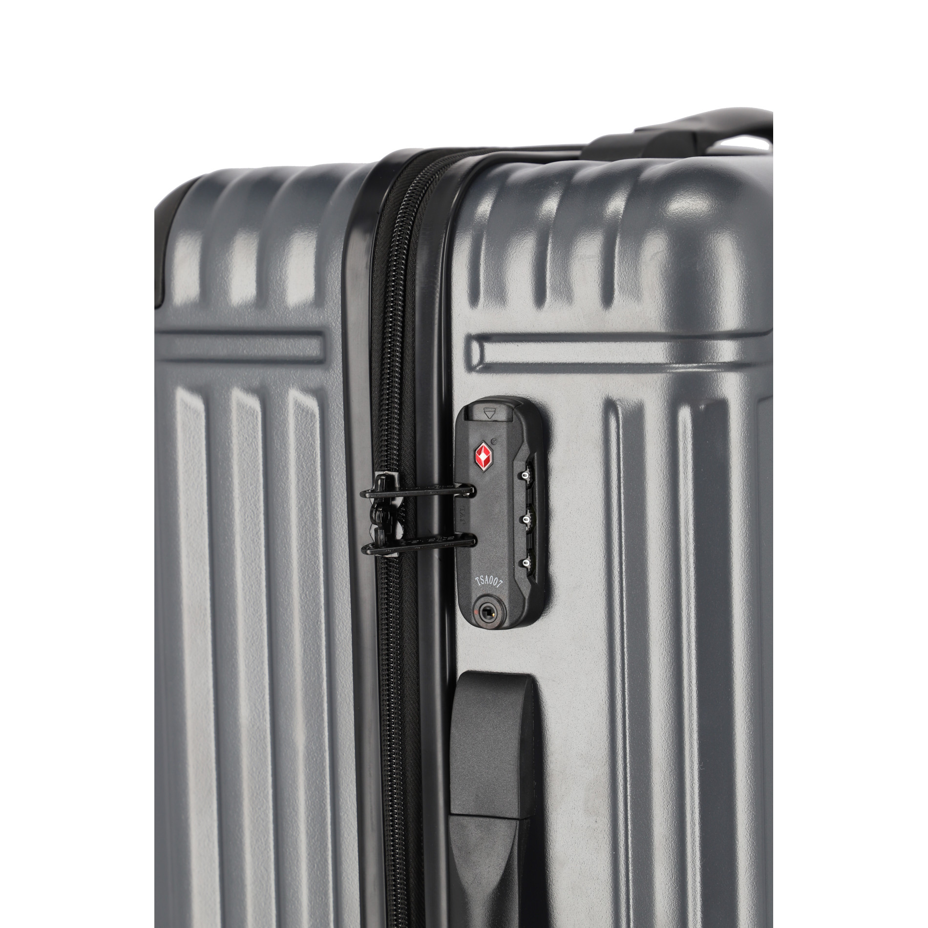 CRUISE Kofferset mit 4 Rollen Gr. L/M - Anthrazit