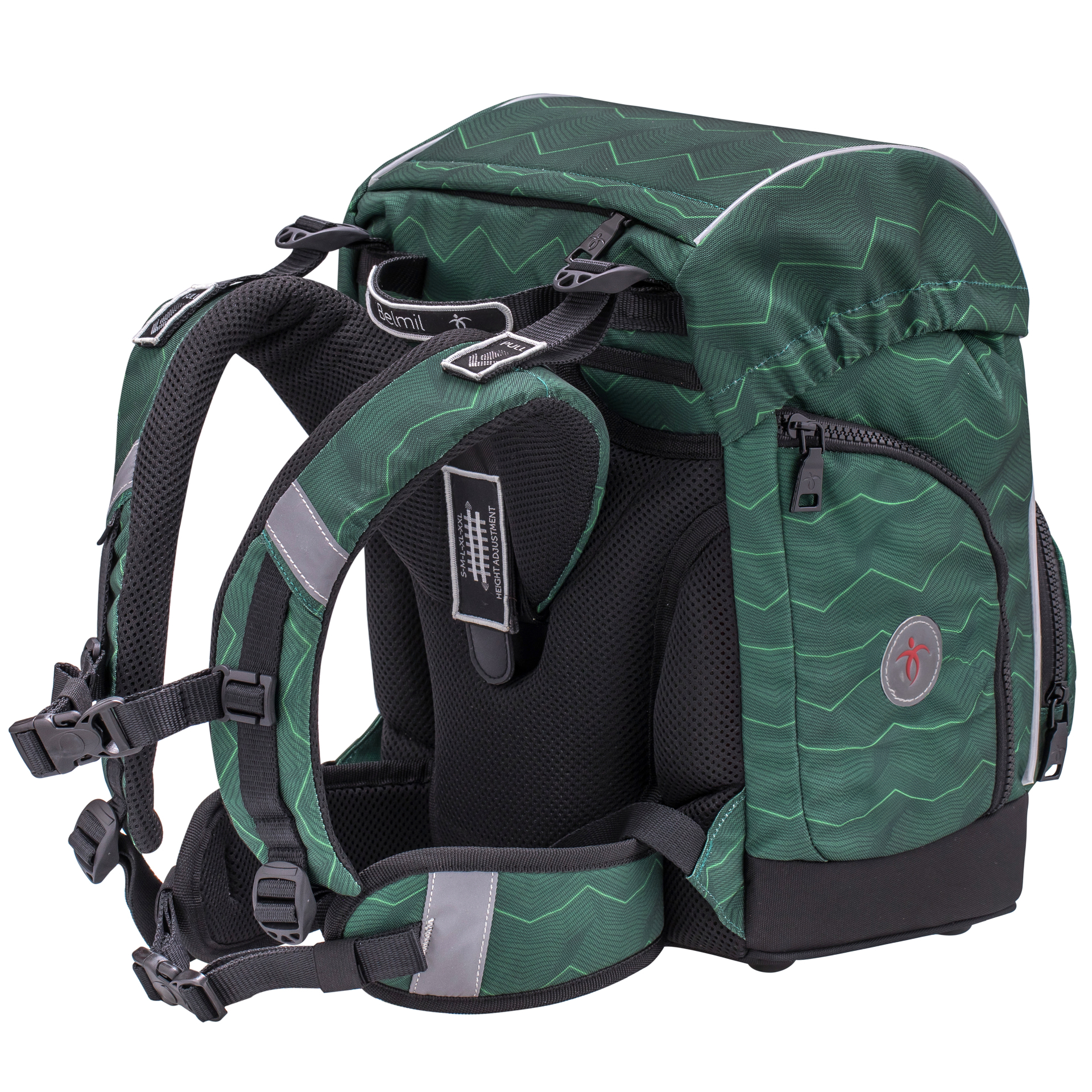 Comfy Plus Schulranzenset 5-teilig - Twist of Lime