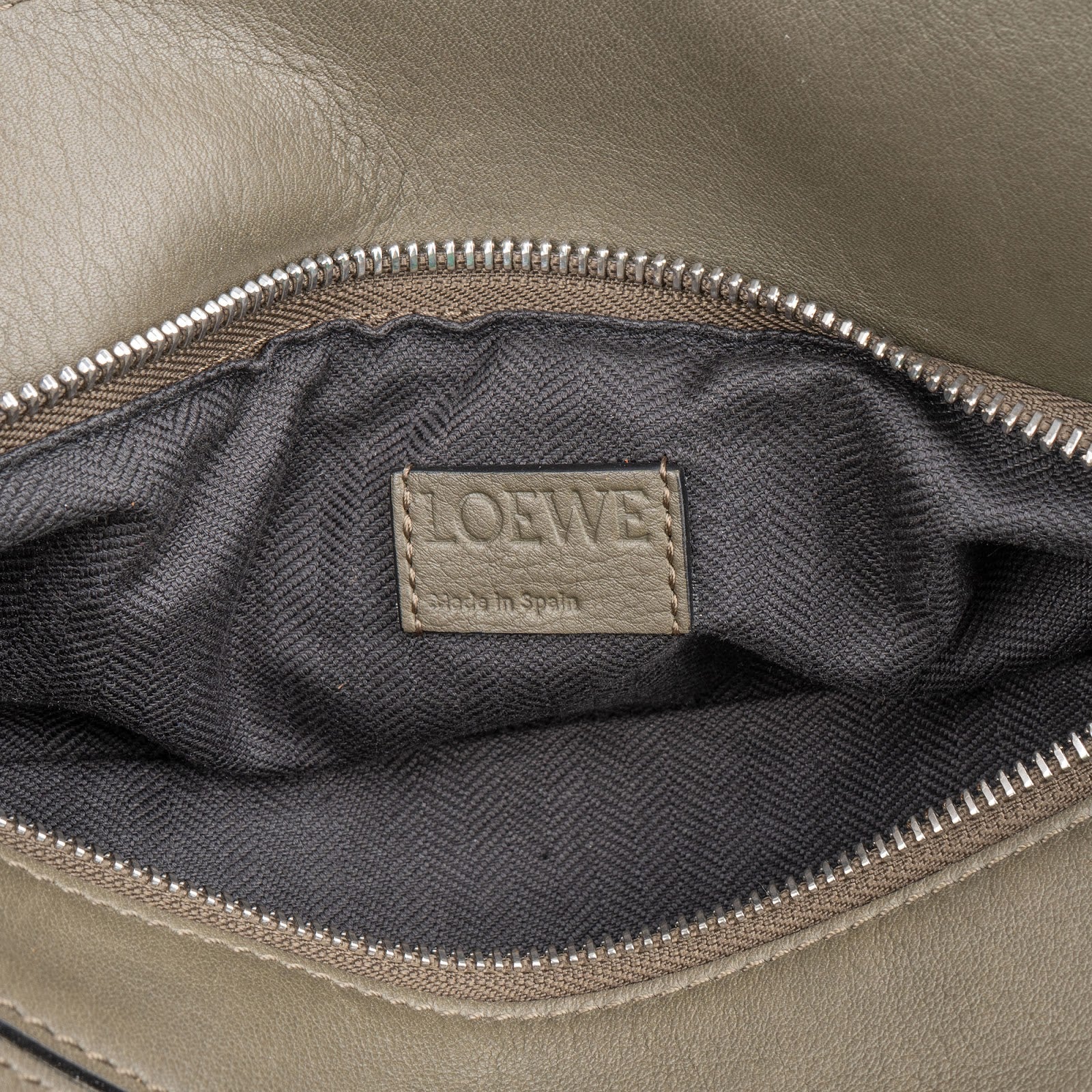 Loewe Grained Calfskin Small Puzzle Bumbag Crossbody Bag