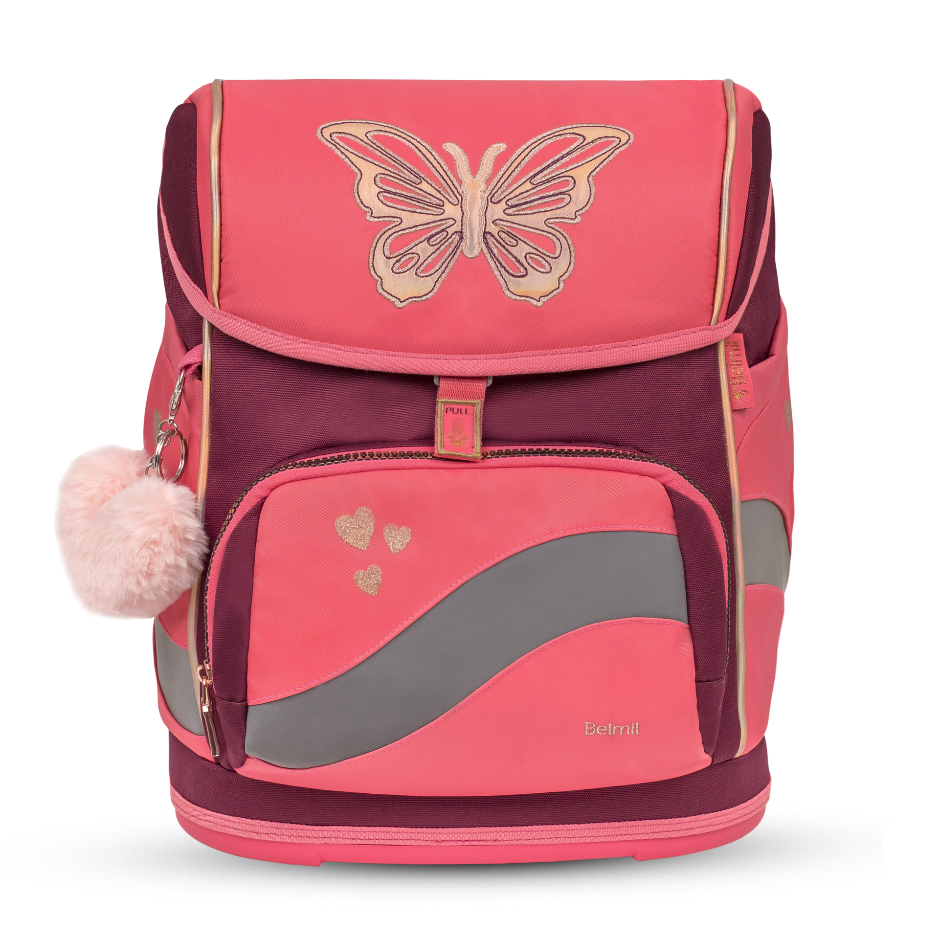 Smarty Plus Schulranzenset 5-teilig - Coral