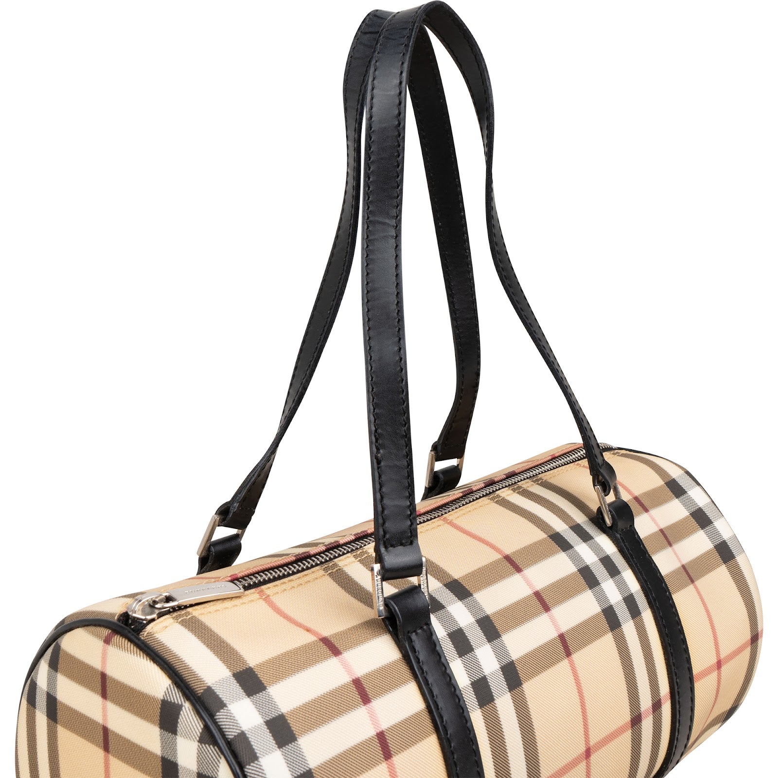 Sac à main Burberry Nova à motif « Nova-Check » et monogramme