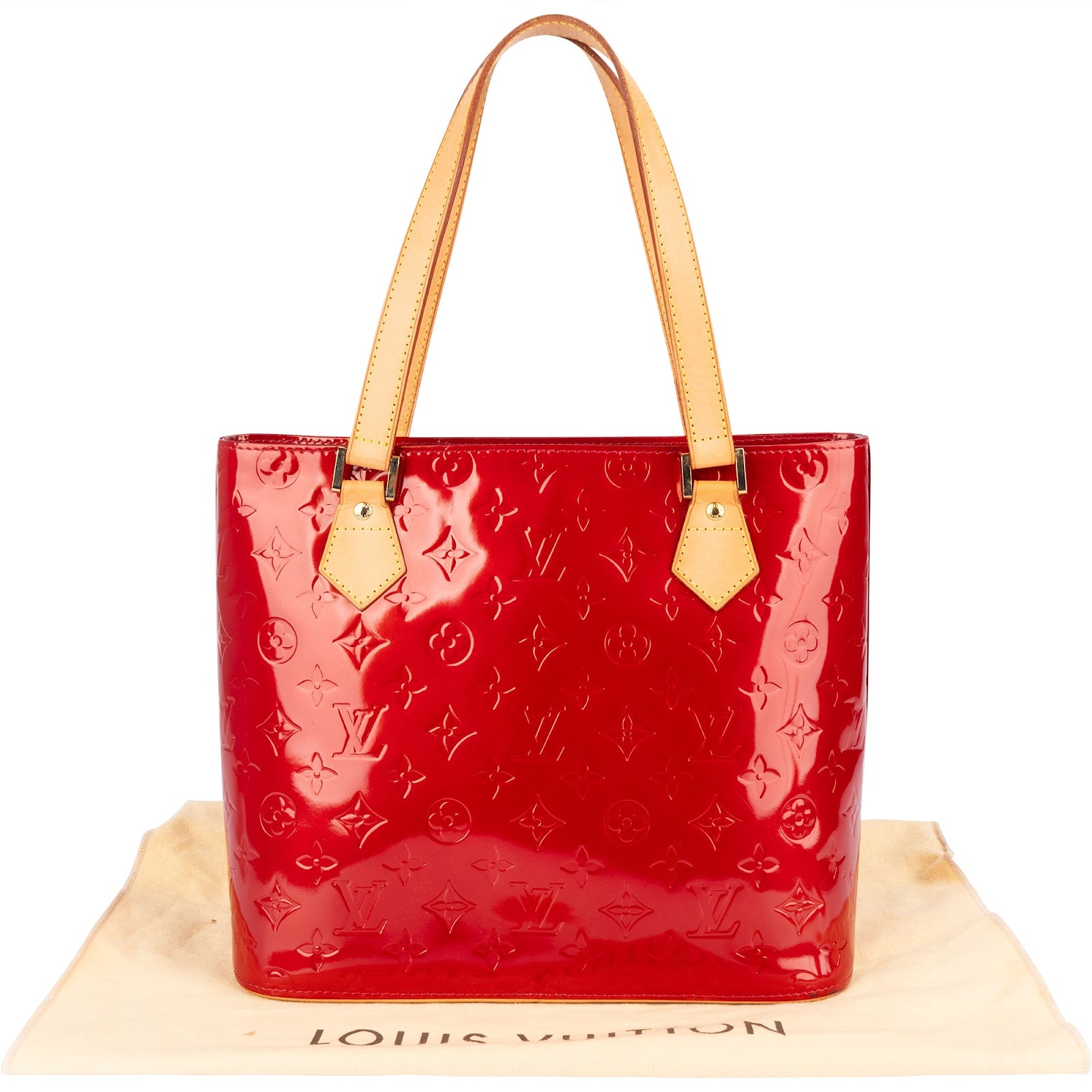 Louis Vuitton Monogram Vernis Houston Handbag