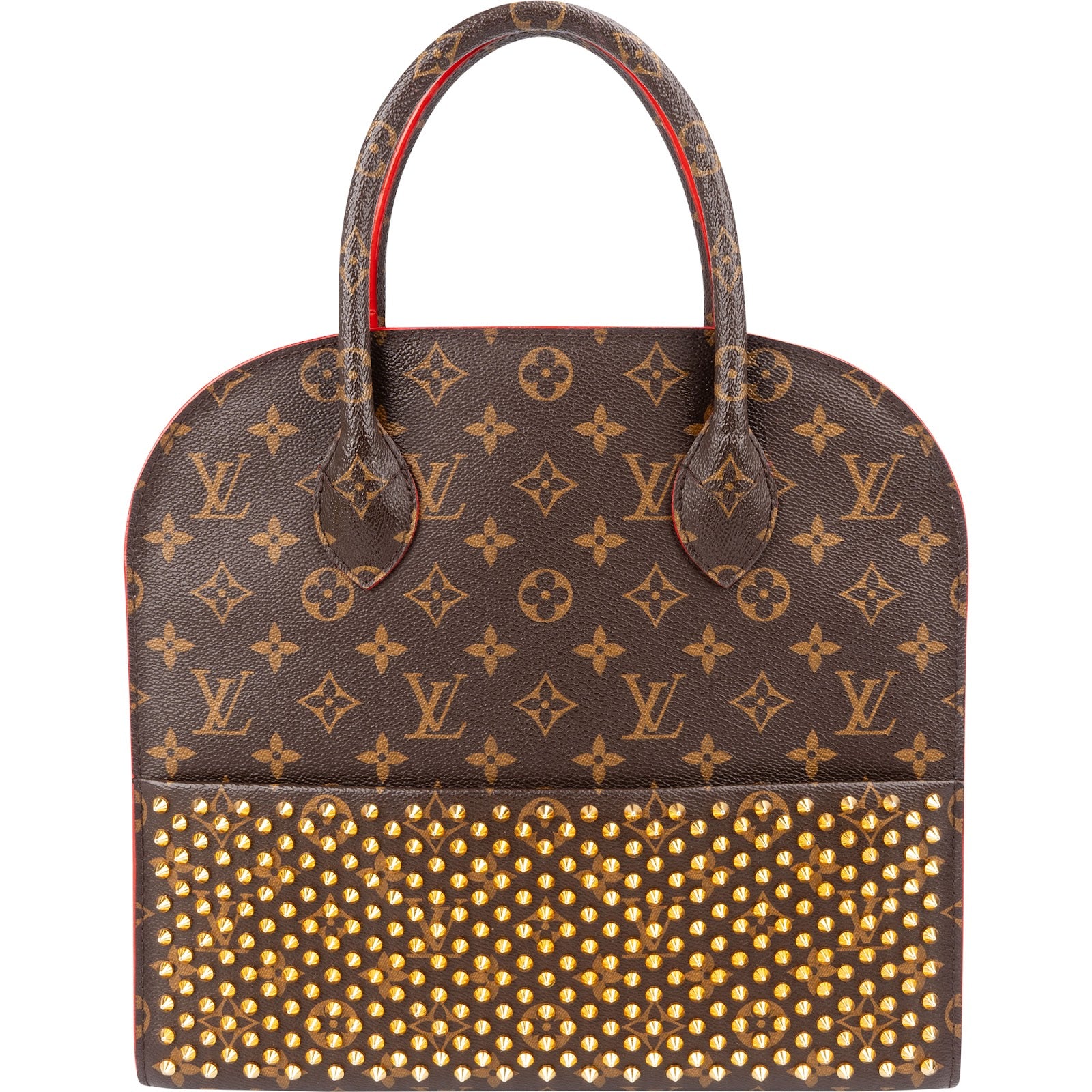 Louis Vuitton - Christian Louboutin Studded "Iconoclasts" Handtasche