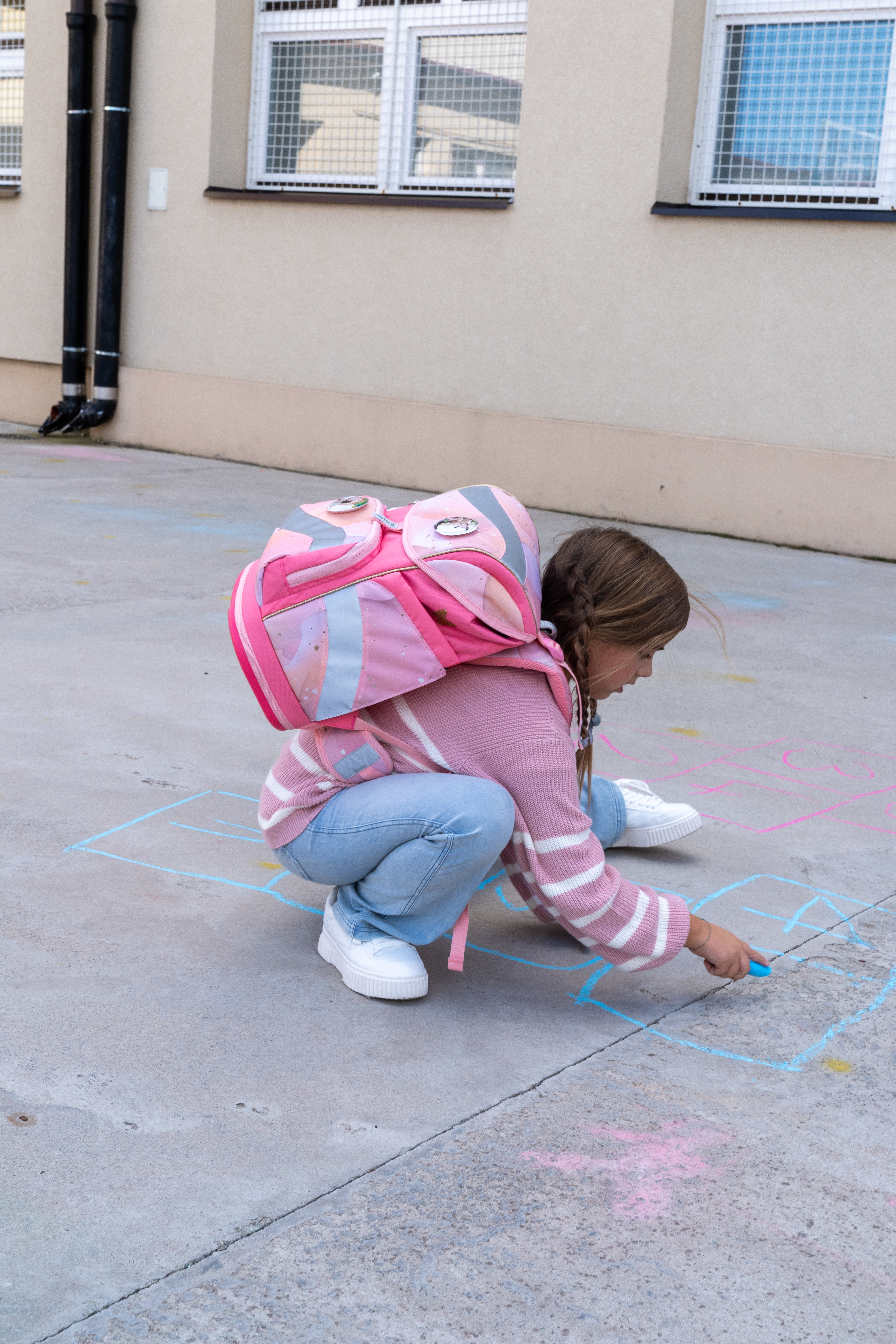 5-częściowy zestaw saszetek Smarty z 6 naszywkami - Marble