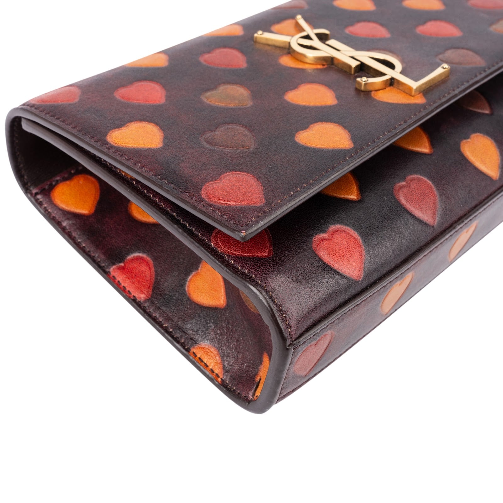 Saint Laurent – Kate Crossbody Bag mit Herzprint