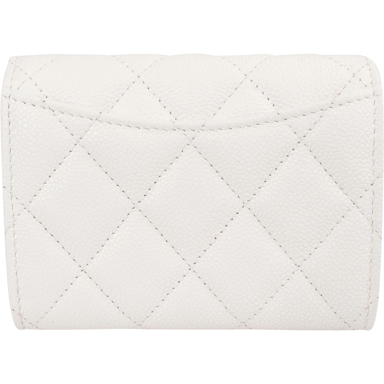 Chanel Quilted Caviar Leather Classic Coin Mini Wallet