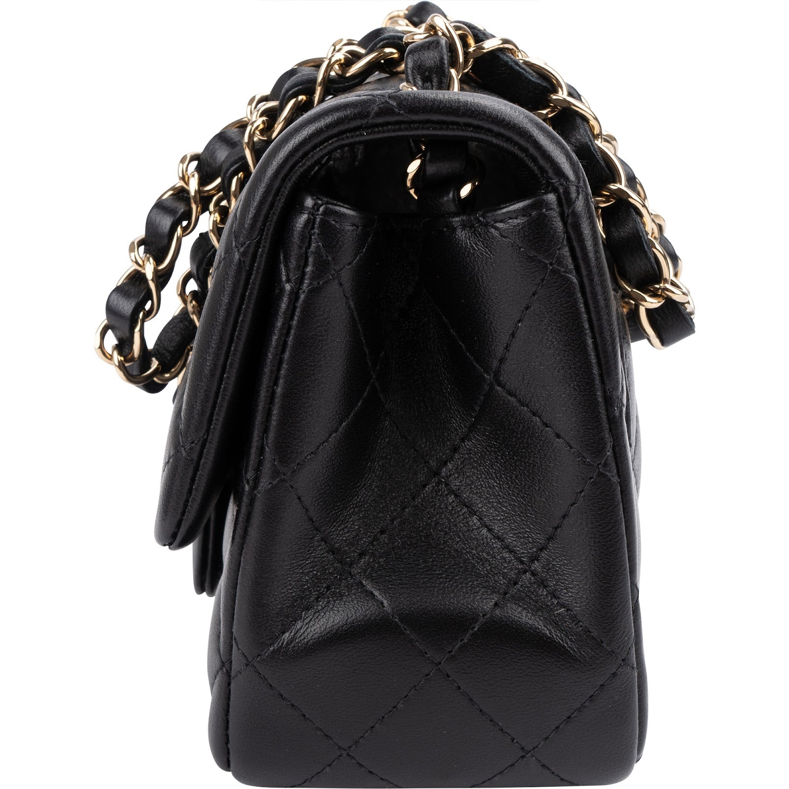Chanel - Mini Square Single Flap Crossbody Bag
