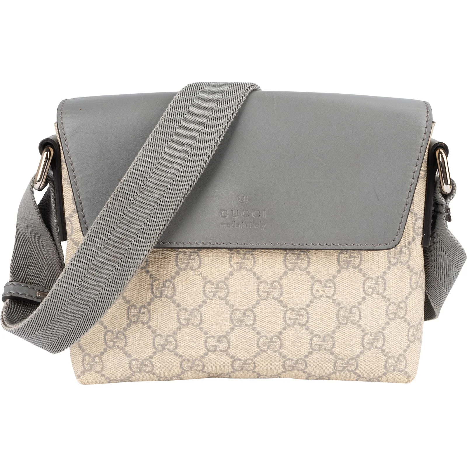 Gucci Monogram GG Supreme Canvas Crossbody Bag