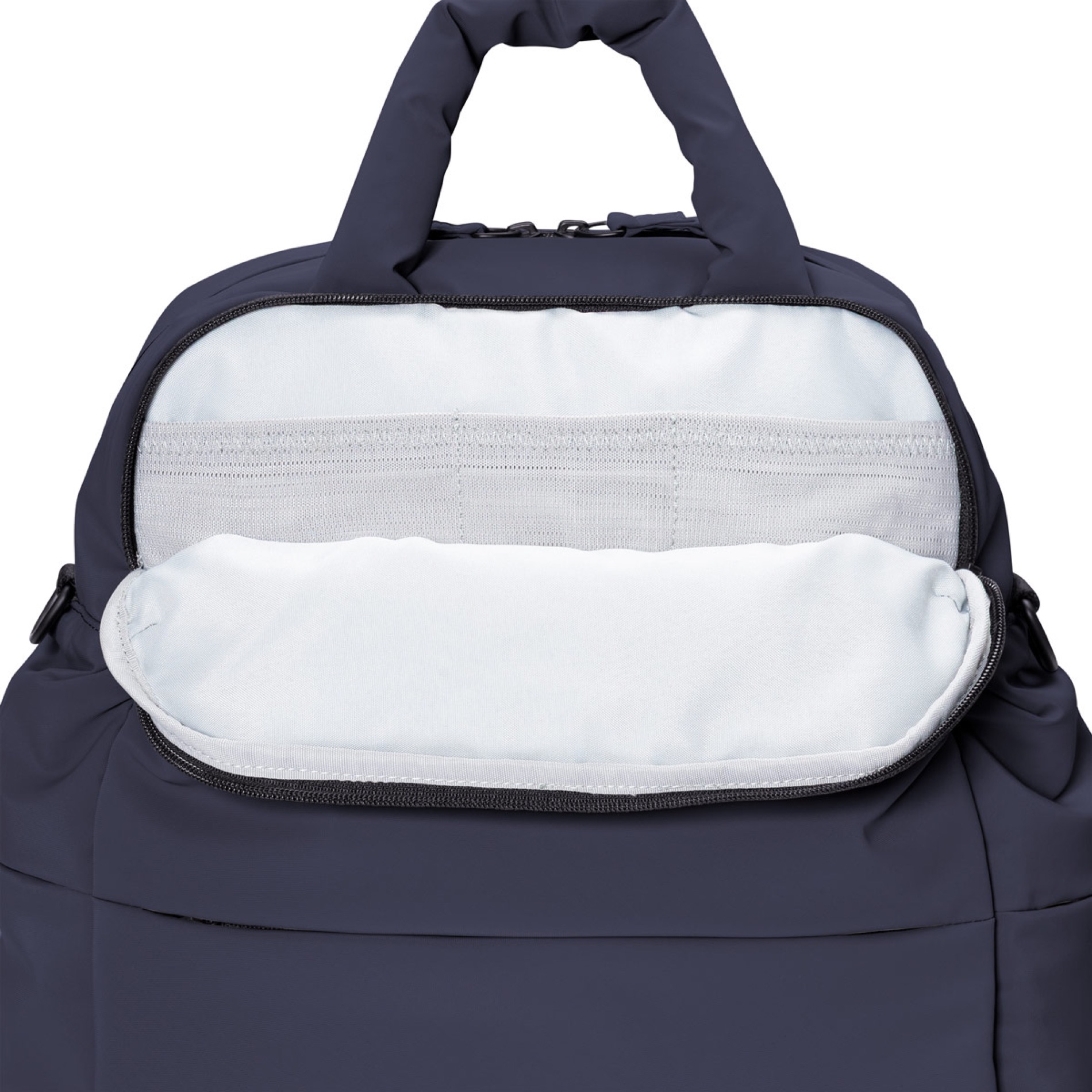 Posuto Puffy Backpack Moss - Dark Navy