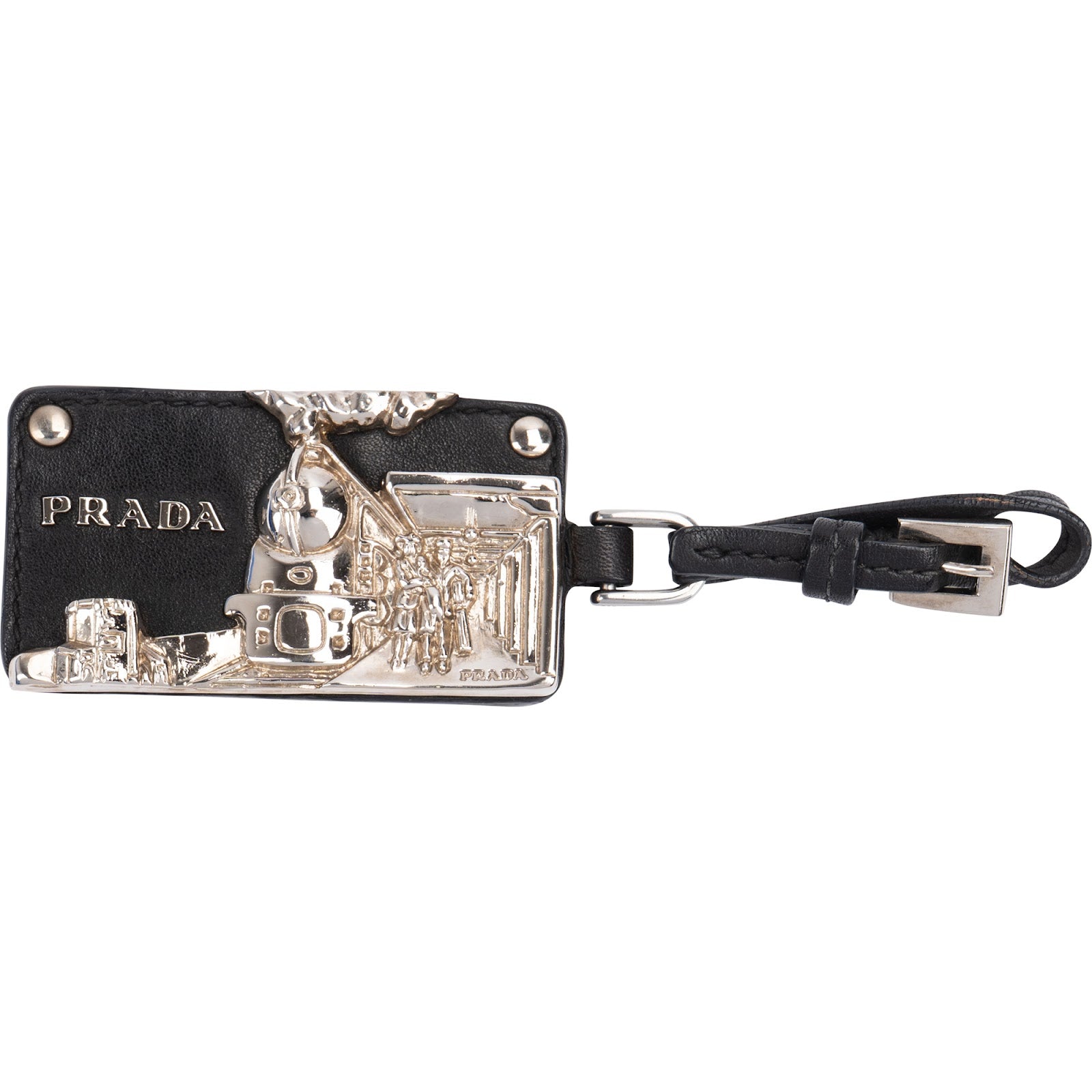 Prada – Bagagelabel voor op het station