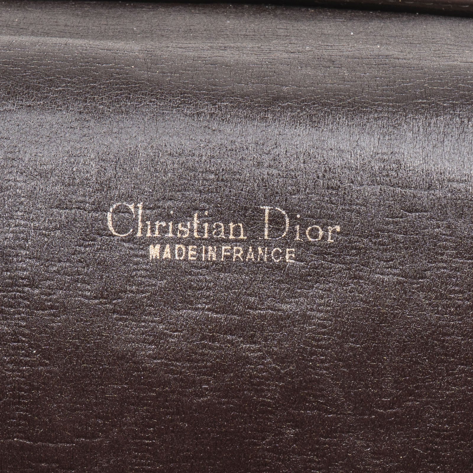 Christian Dior Trotter Monogram Vintage Flap Shoulder Bag