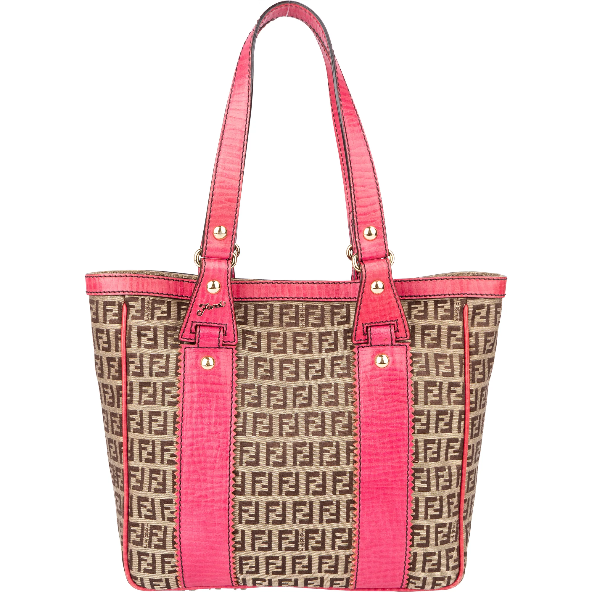 Fendi FF Monogram Calamita Handbag