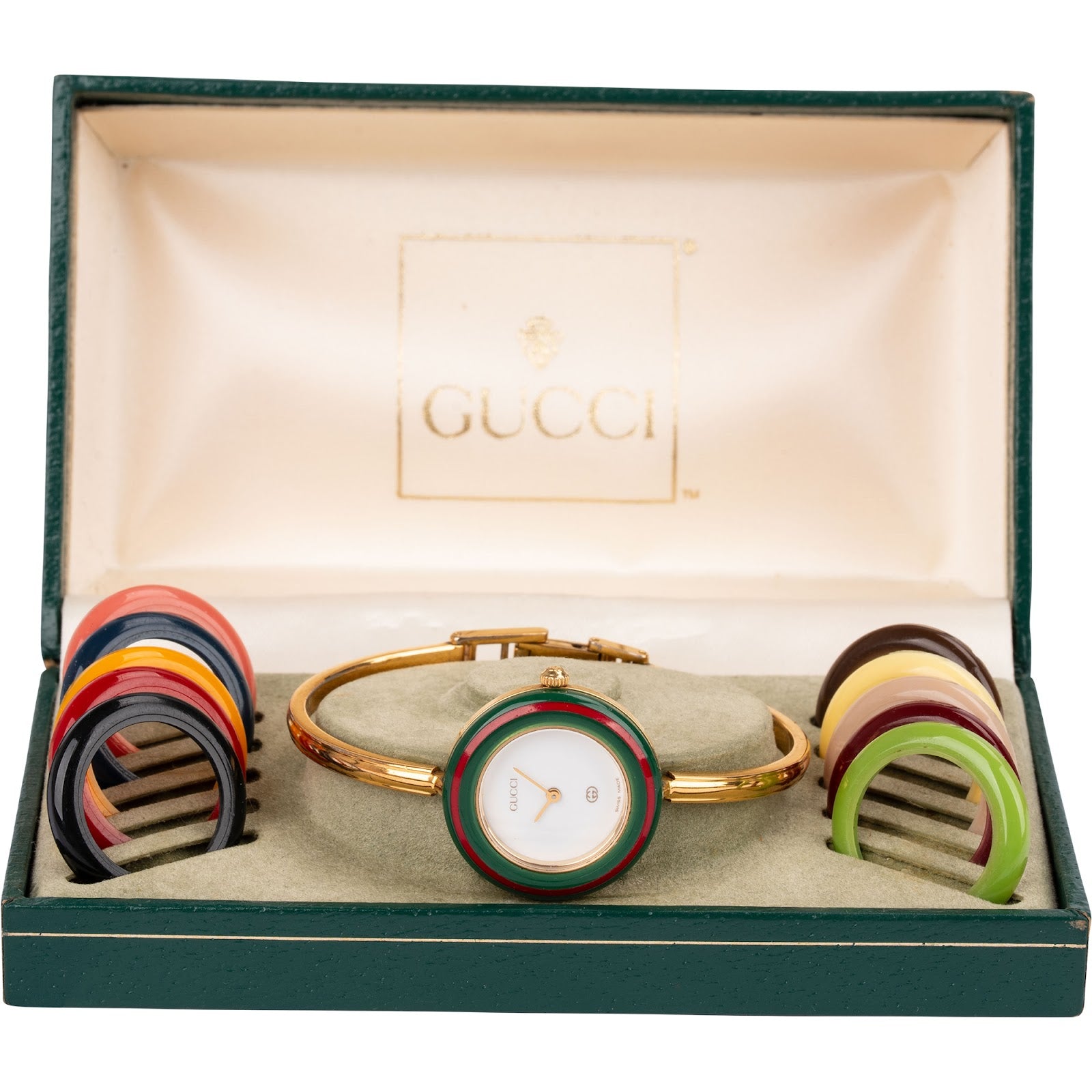 Gucci - Change Bezel Bangle 11/12 Damenuhr
