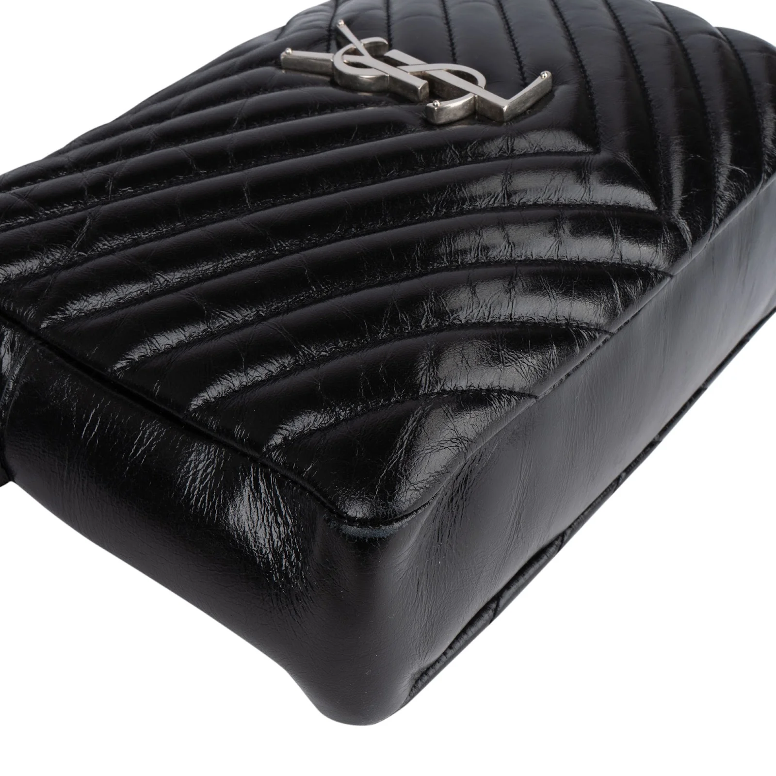 Saint Laurent Quilted Leather Lou Camera Crossbody Bag