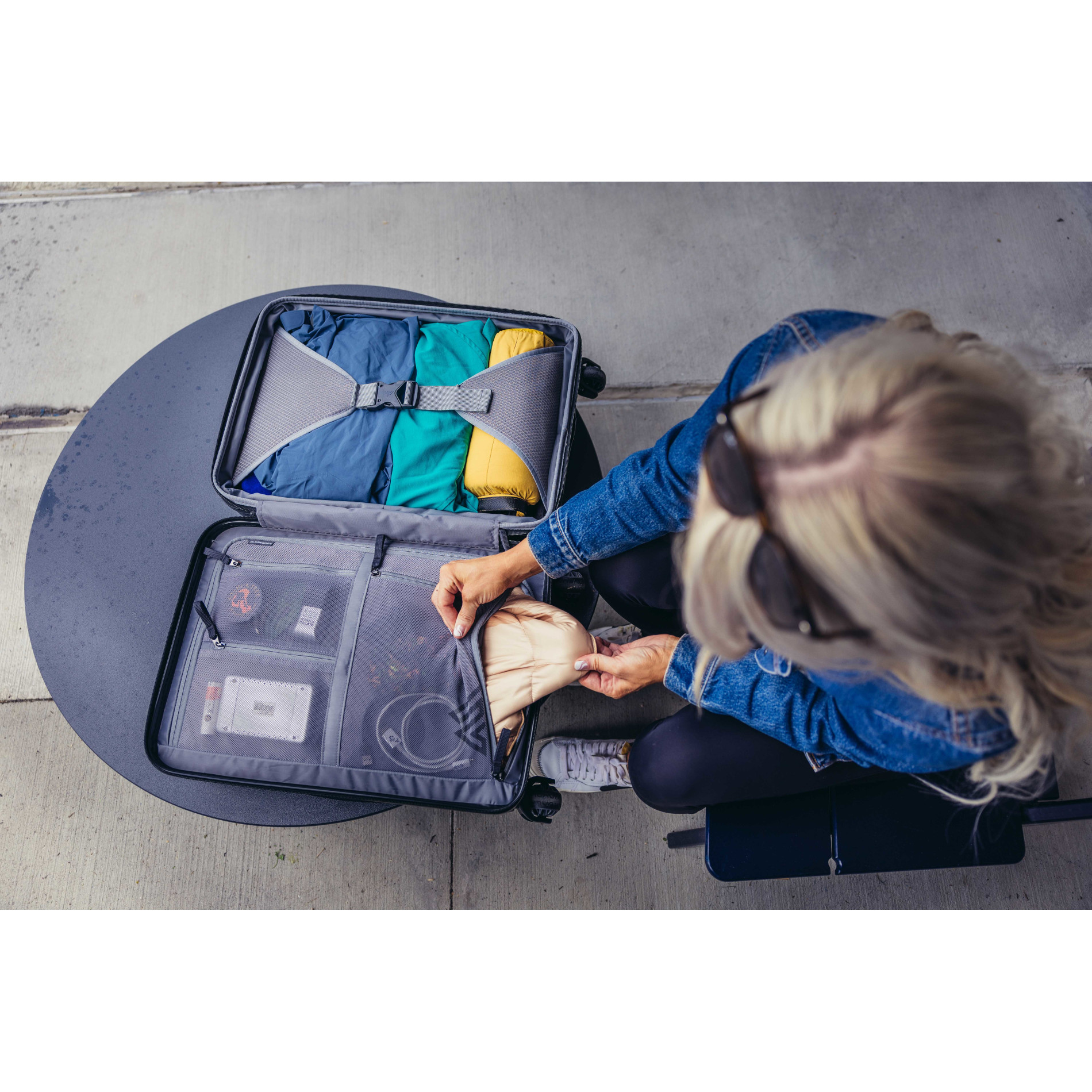 QUADRO PRO Kabinenkoffer (55 cm) erweiterbar - Optic Black