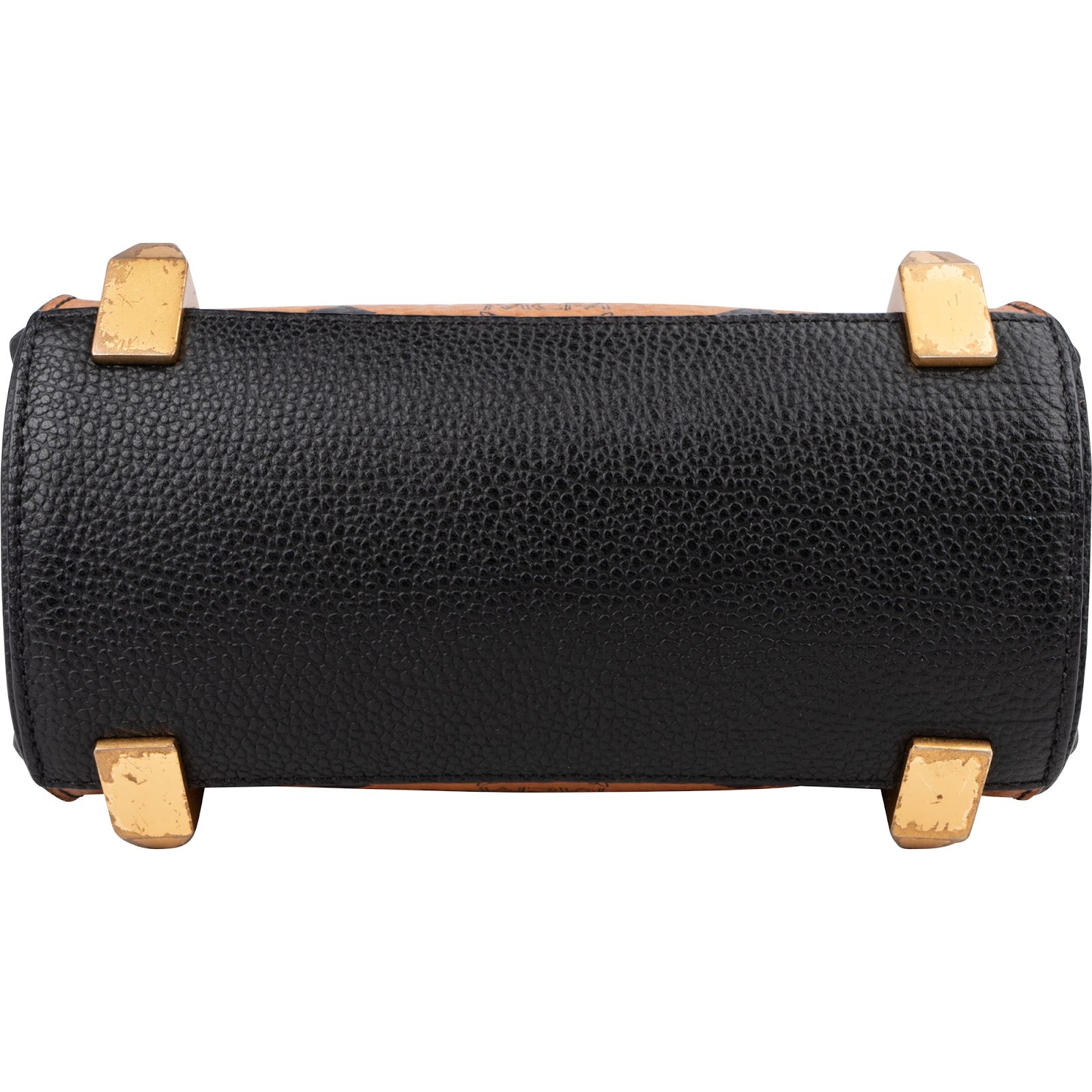 MCM Monogram Visetos Aren Top Handle Mini Handbag