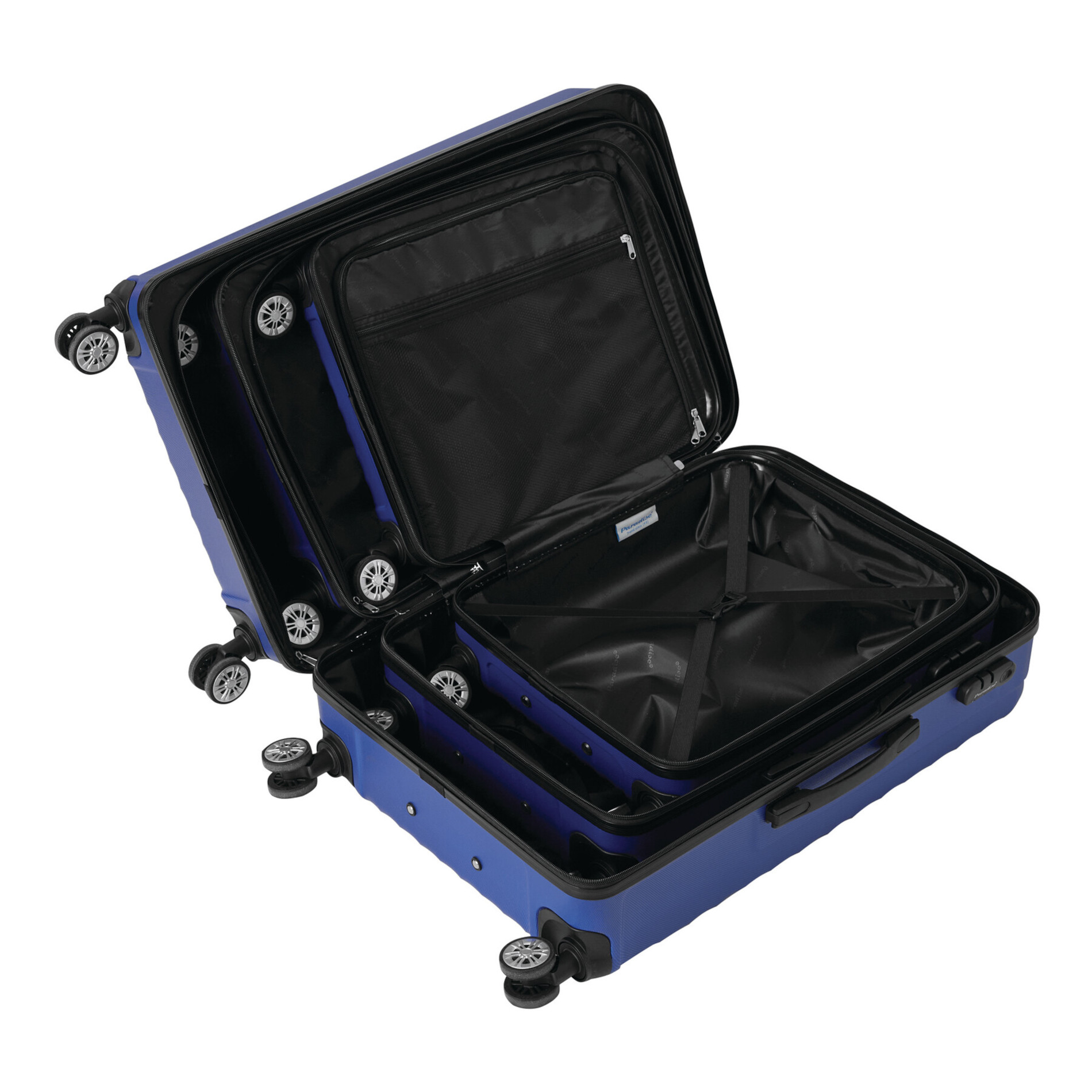 KINGSTON 3-tlg. Kofferset - blau