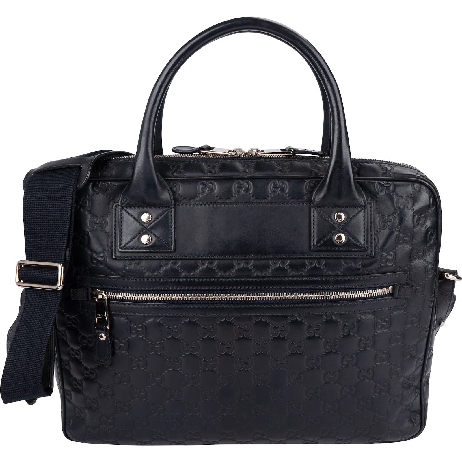 Gucci Guccissima Leather Business Tasche