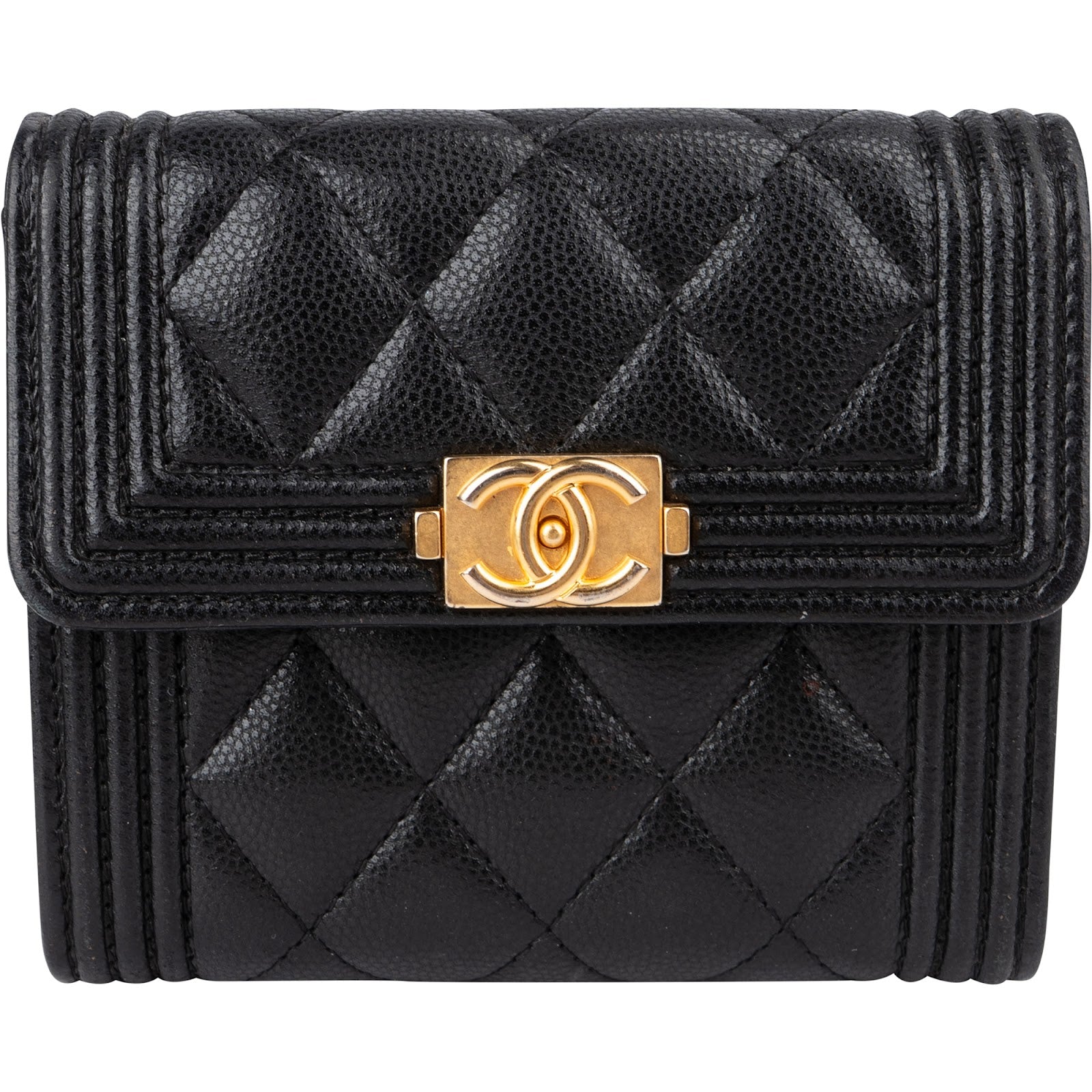 Chanel -Small Boy Flap Wallet
