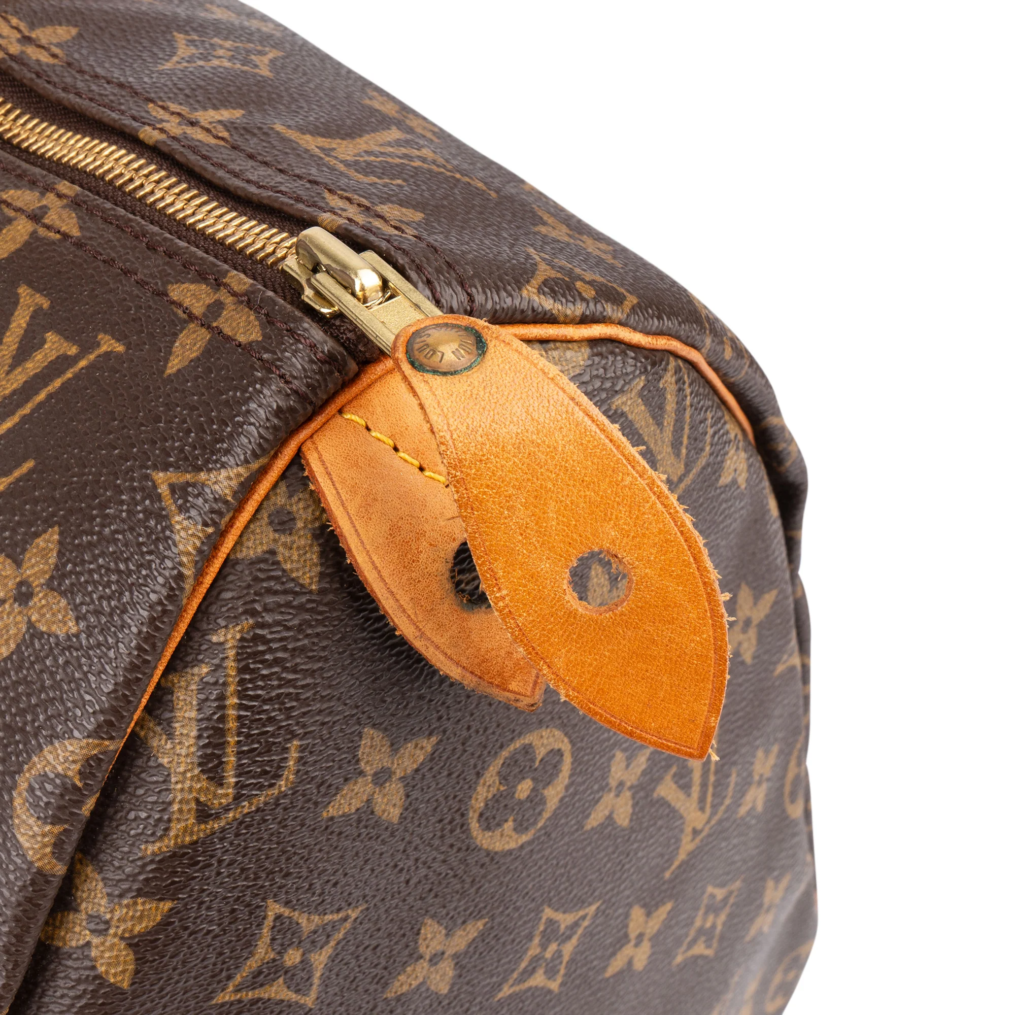 Louis Vuitton Canvas Monogram Speedy 40 Boston Bag