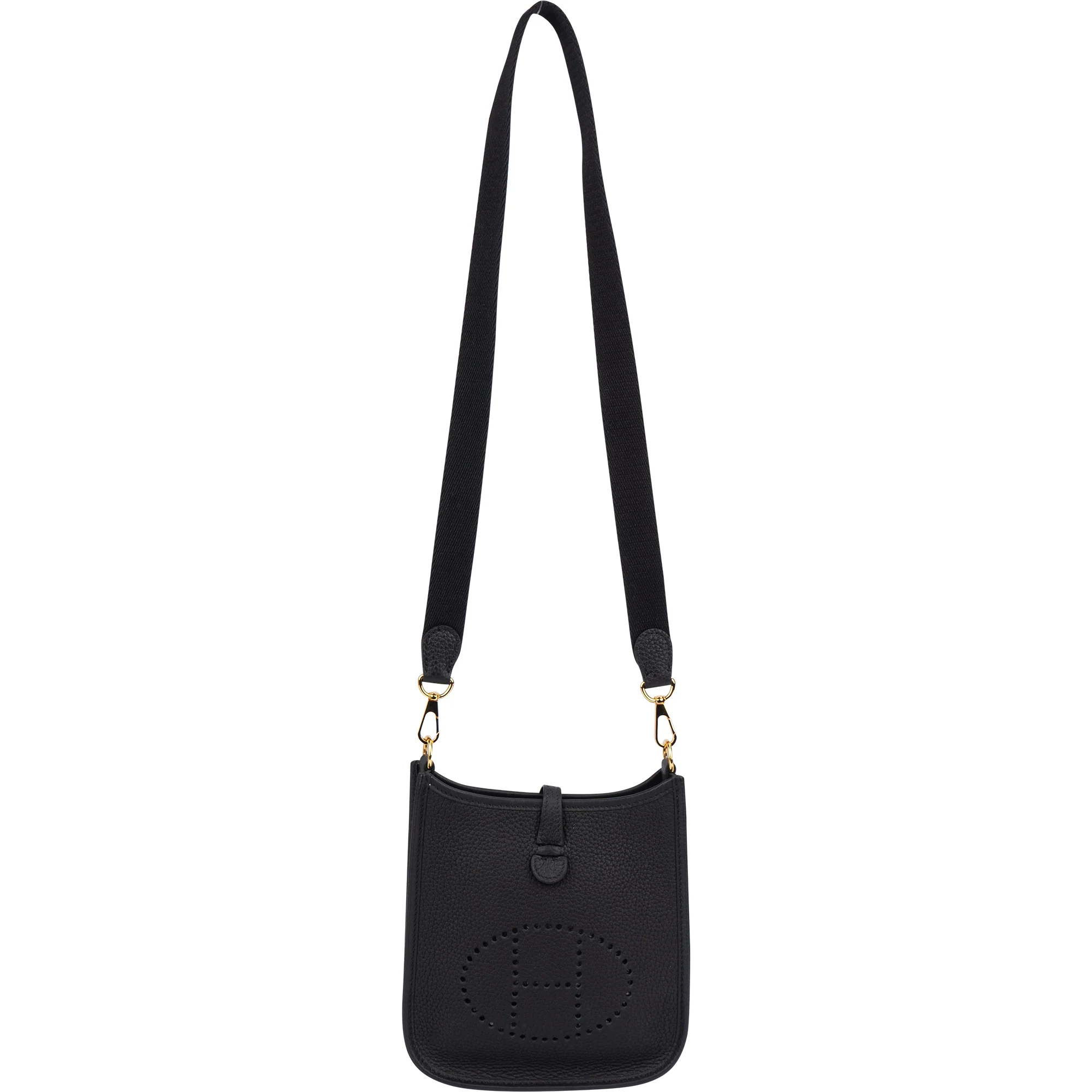 Hermès Clemence Leather Evelyne 16 Crossbody Bag