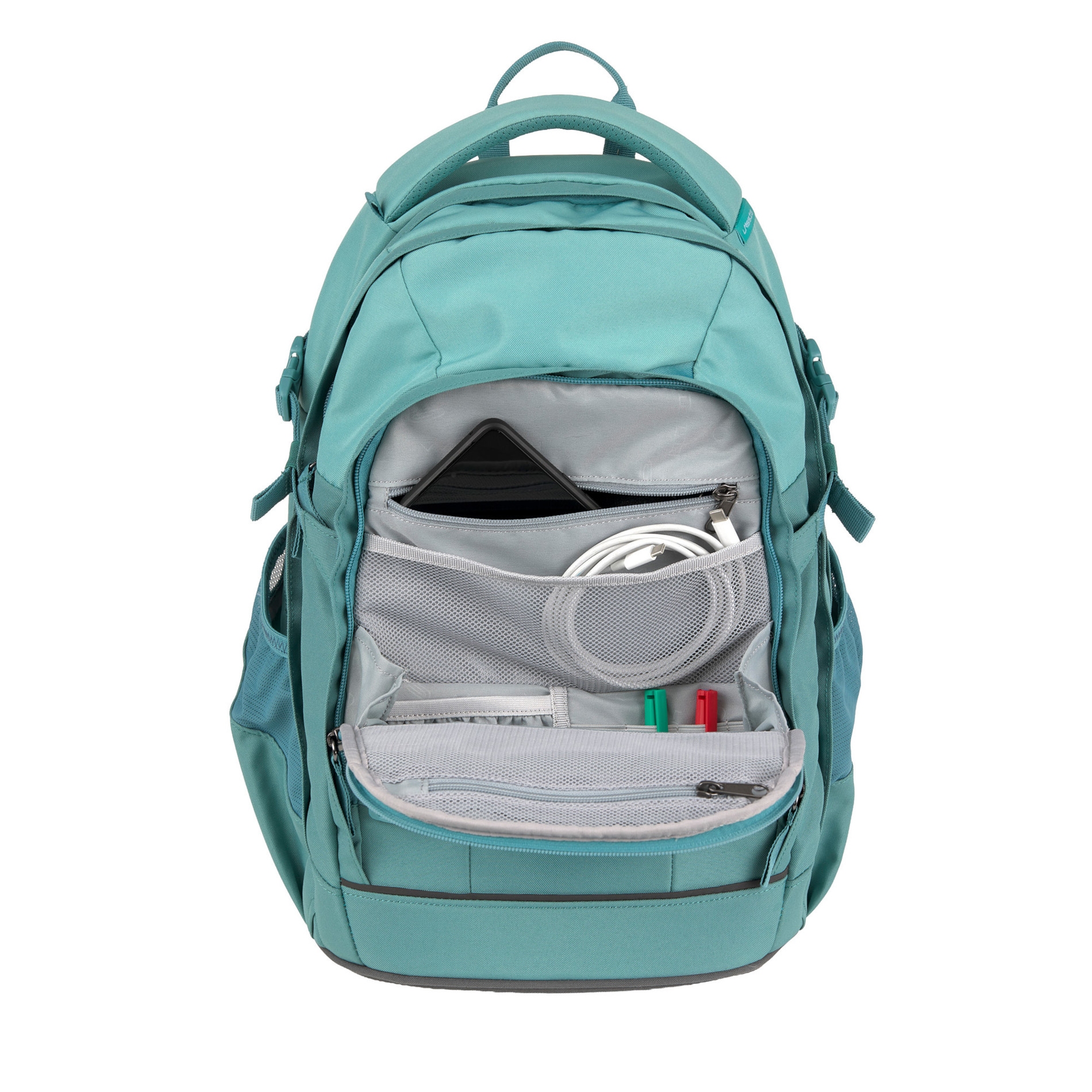 School Backpack Origin Bold - Aqua